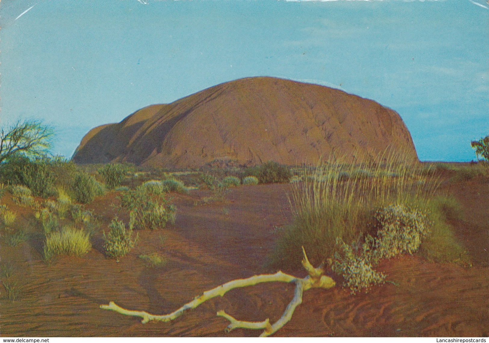 Postcard Eastern Face Of Ayres Rock Central Australia [ Uluru ] My Ref B22097 - Uluru & The Olgas