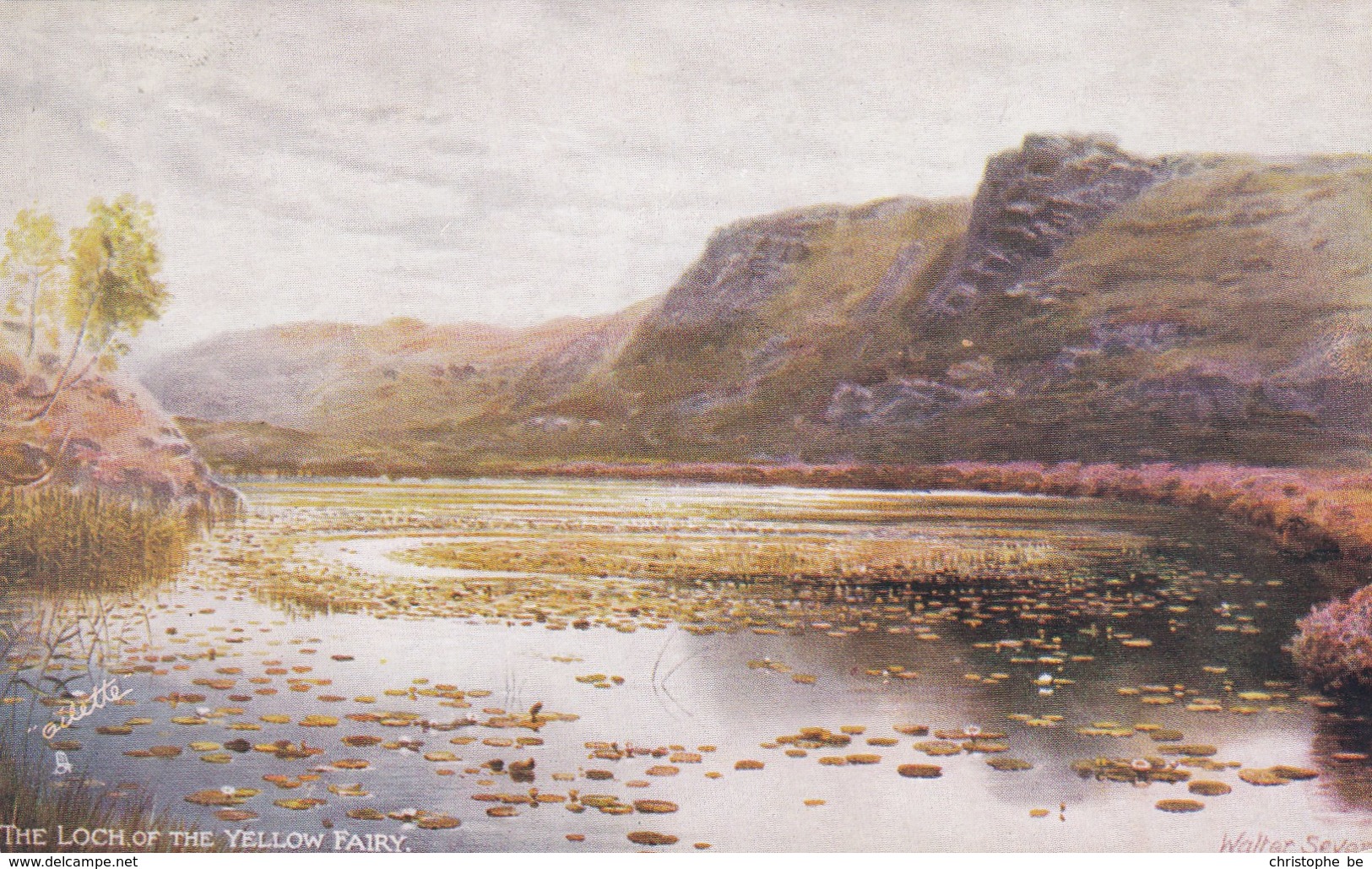 The Loch Of The Yellow Fairy (pk40625) - Dunbartonshire