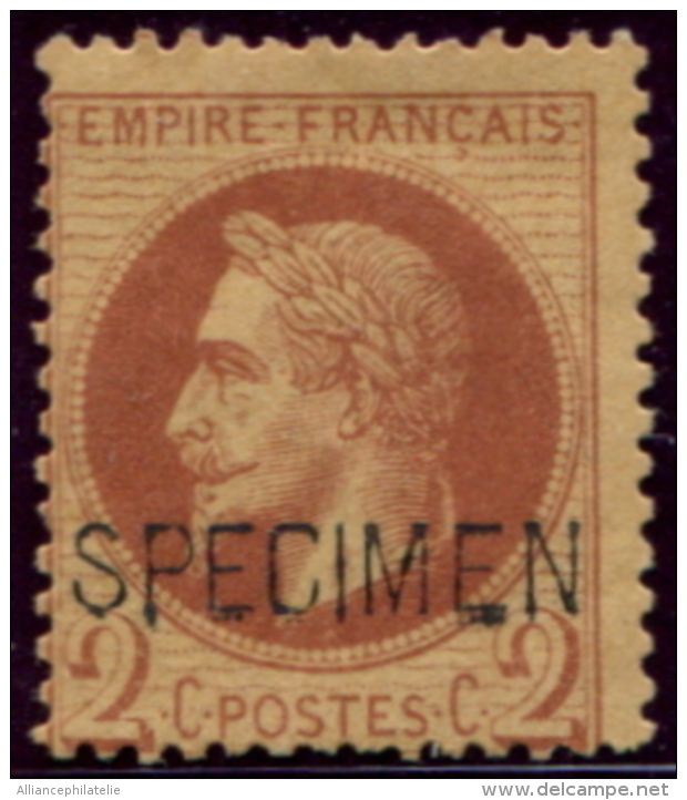 Lot N°4113 France Spécimen N°10 Neuf * B - Specimen