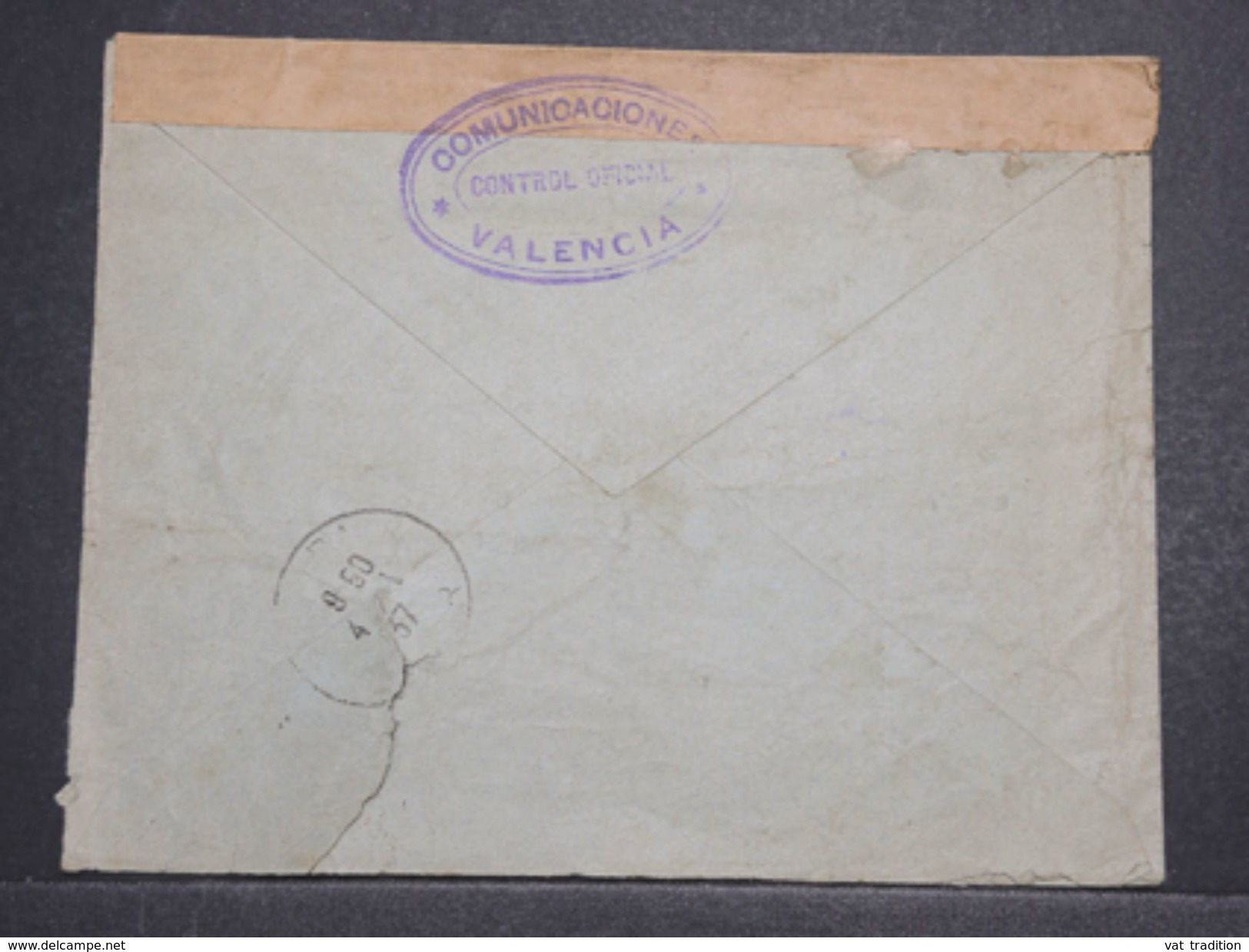 ESPAGNE - Enveloppe De Alginet Pour Blida ( Algérie ) En 1936 , Contrôle Postal De Valence - L 10353 - Republikeinse Censuur