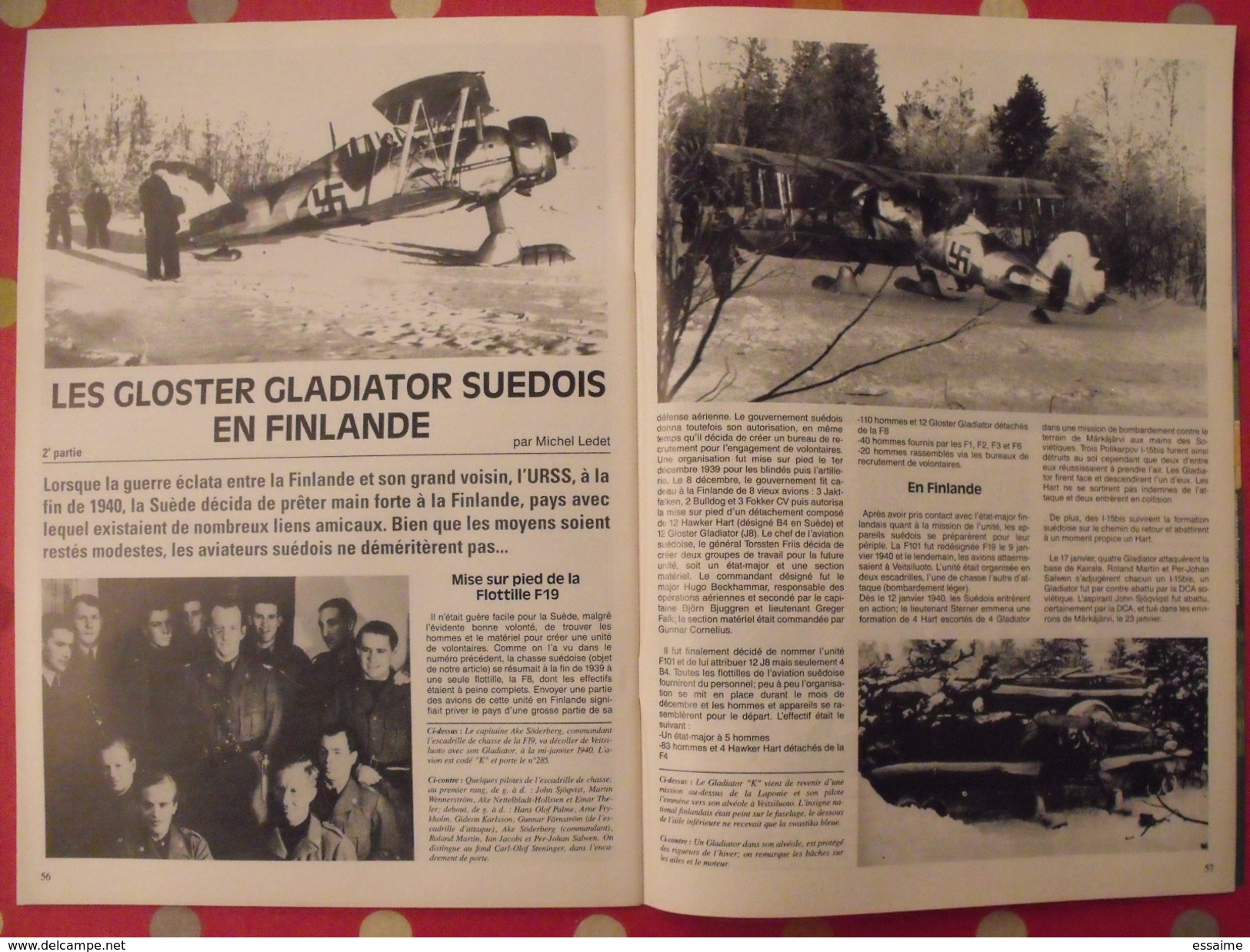 Lot De 4 Revues Avions. 1999-2000. Toute L'aéronautique Et Son Histoire. Aviation Avion - Luftfahrt & Flugwesen