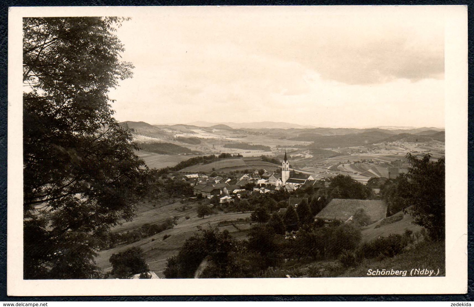 A9530 - Schönberg Ndby - Gel 1942 - Helff & Stein - Freyung