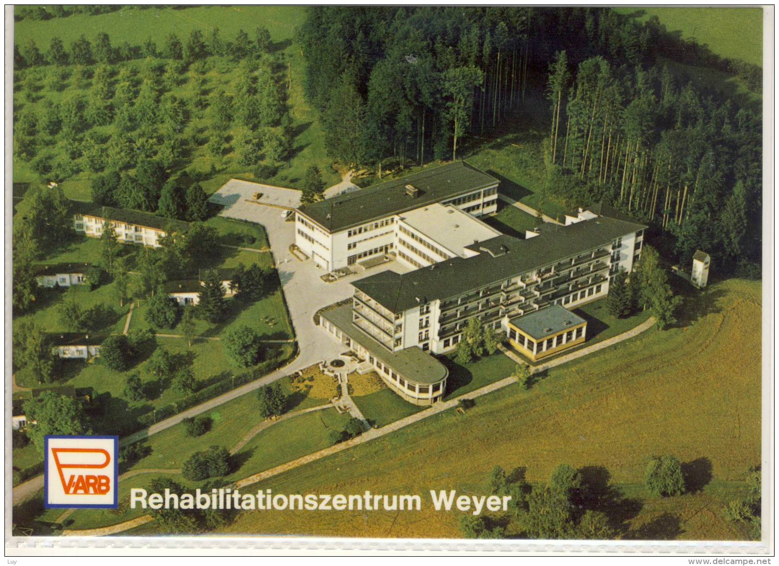 WEYER REHABILITATIONSZENTRUM  DER PVA  LUFTBILD FLUGAUFNAHME - Weyer