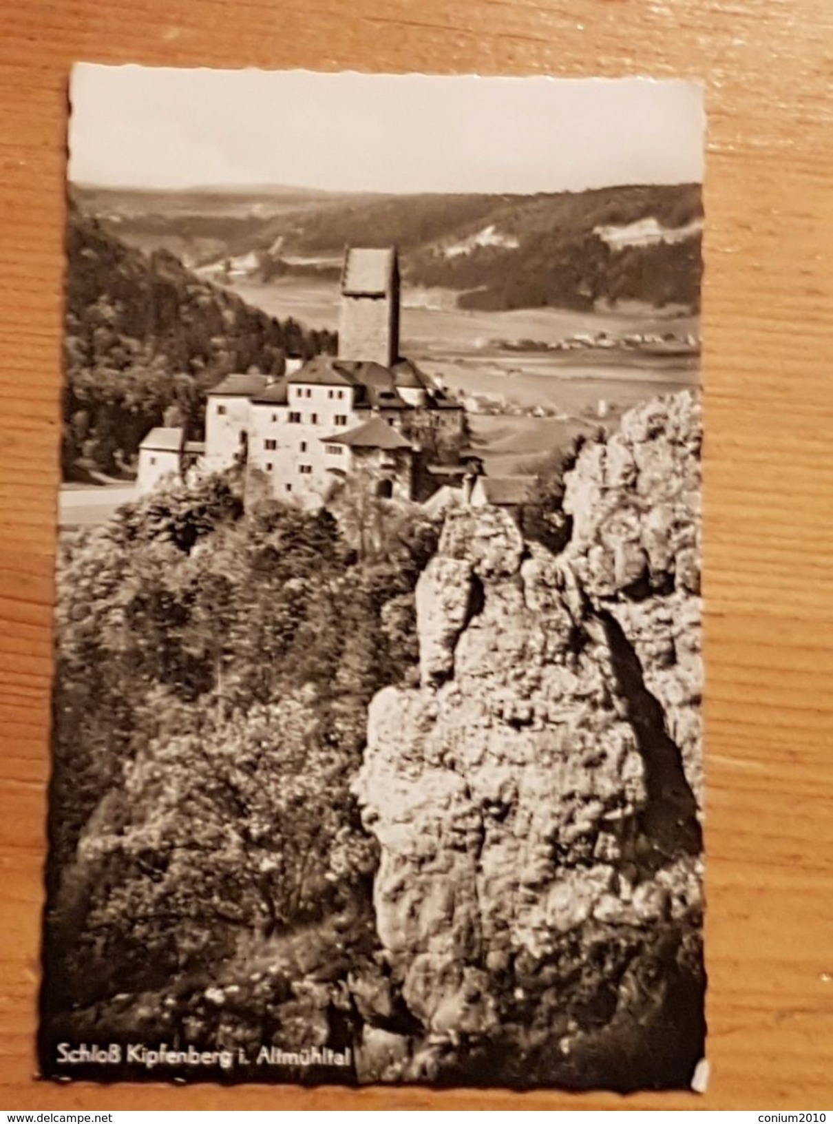 Schloss Kipfenberg I. Altmühltal, Gelaufen 1968 - Eichstaett