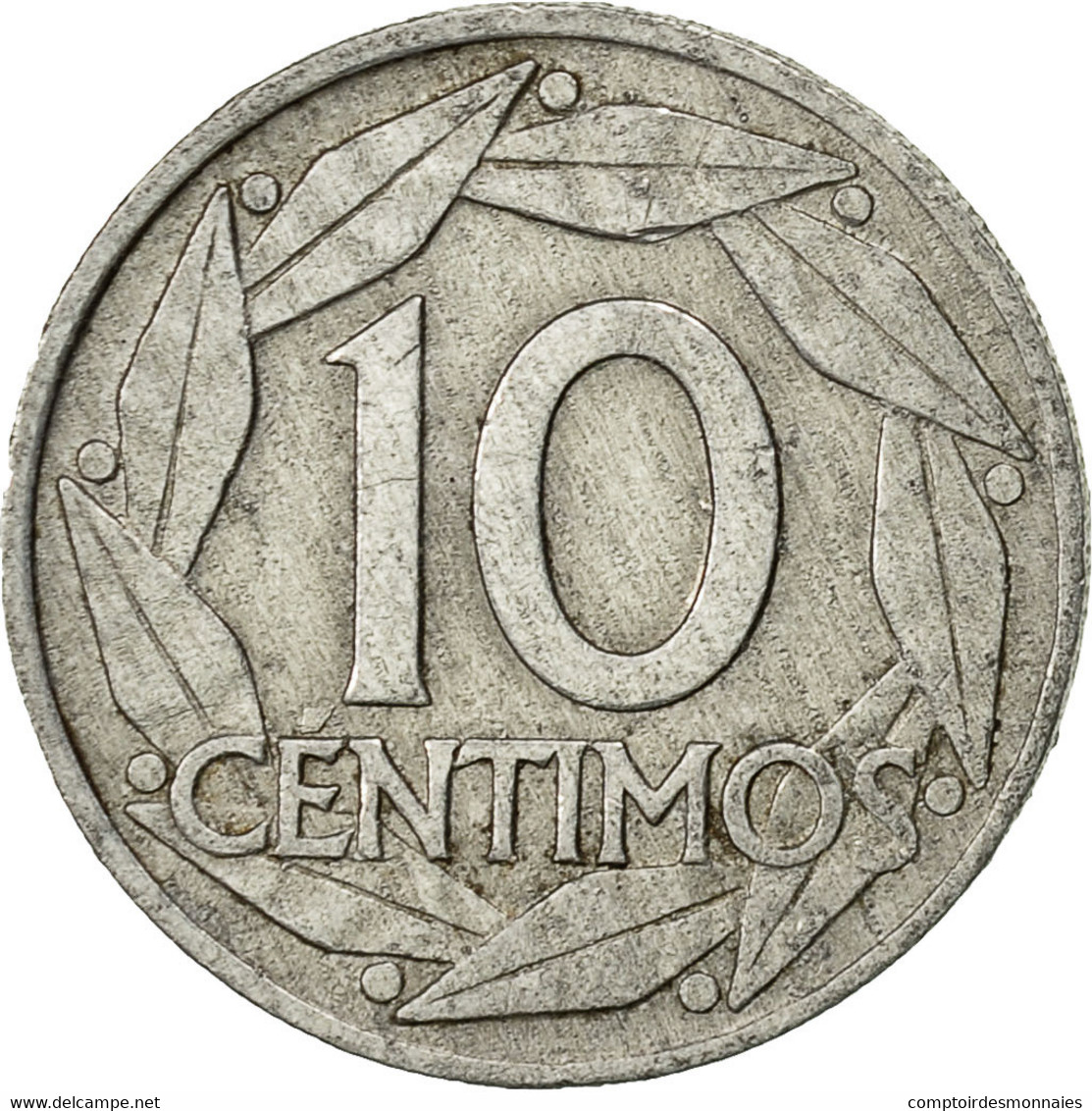 Monnaie, Espagne, Francisco Franco, Caudillo, 10 Centimos, 1959, TTB, Aluminium - 10 Céntimos