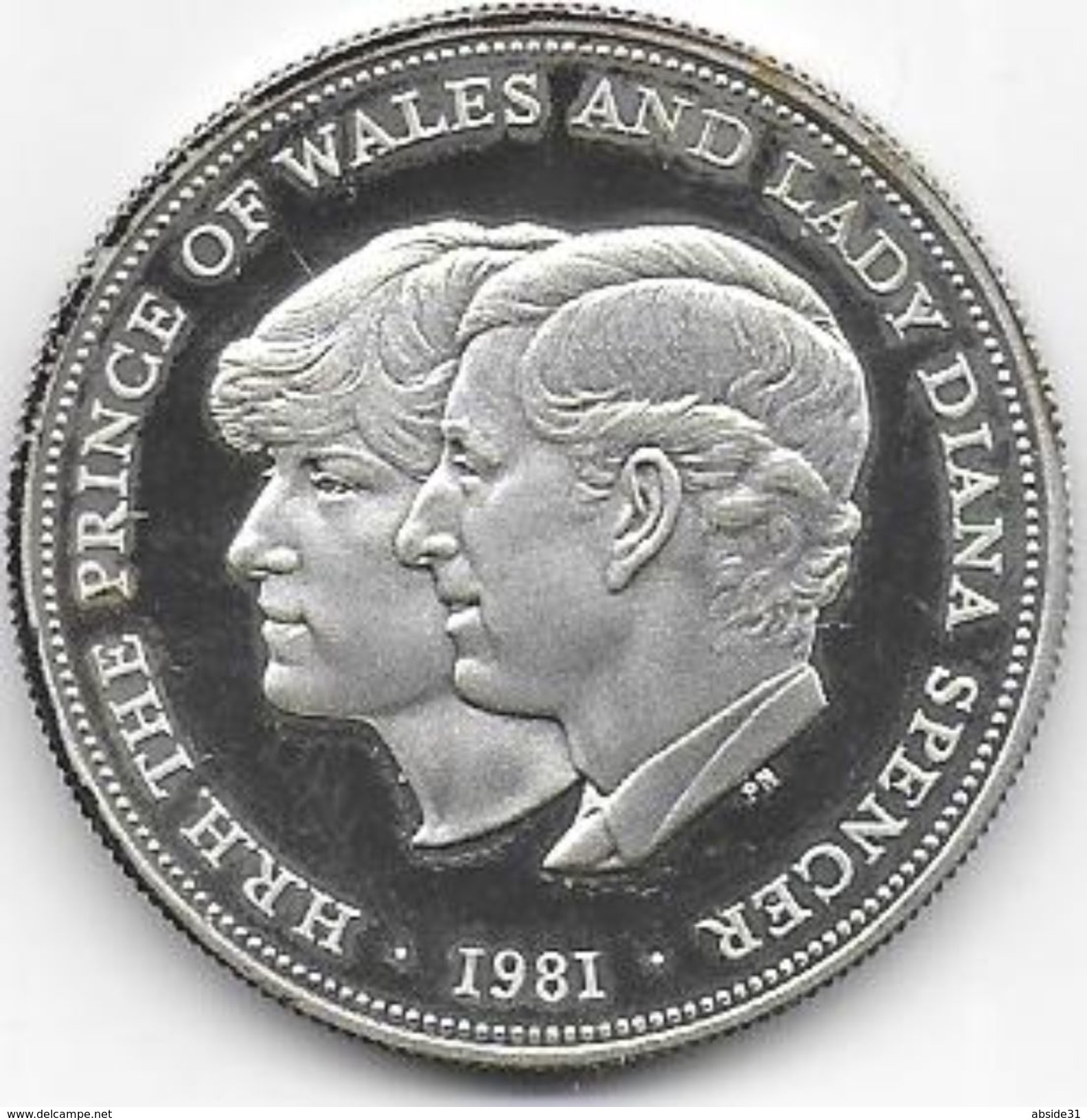 H.R.H. The Prince Of Wales And Lady Diana Spencer ( Proof Silver ) - Maundy Sets & Gedenkmünzen