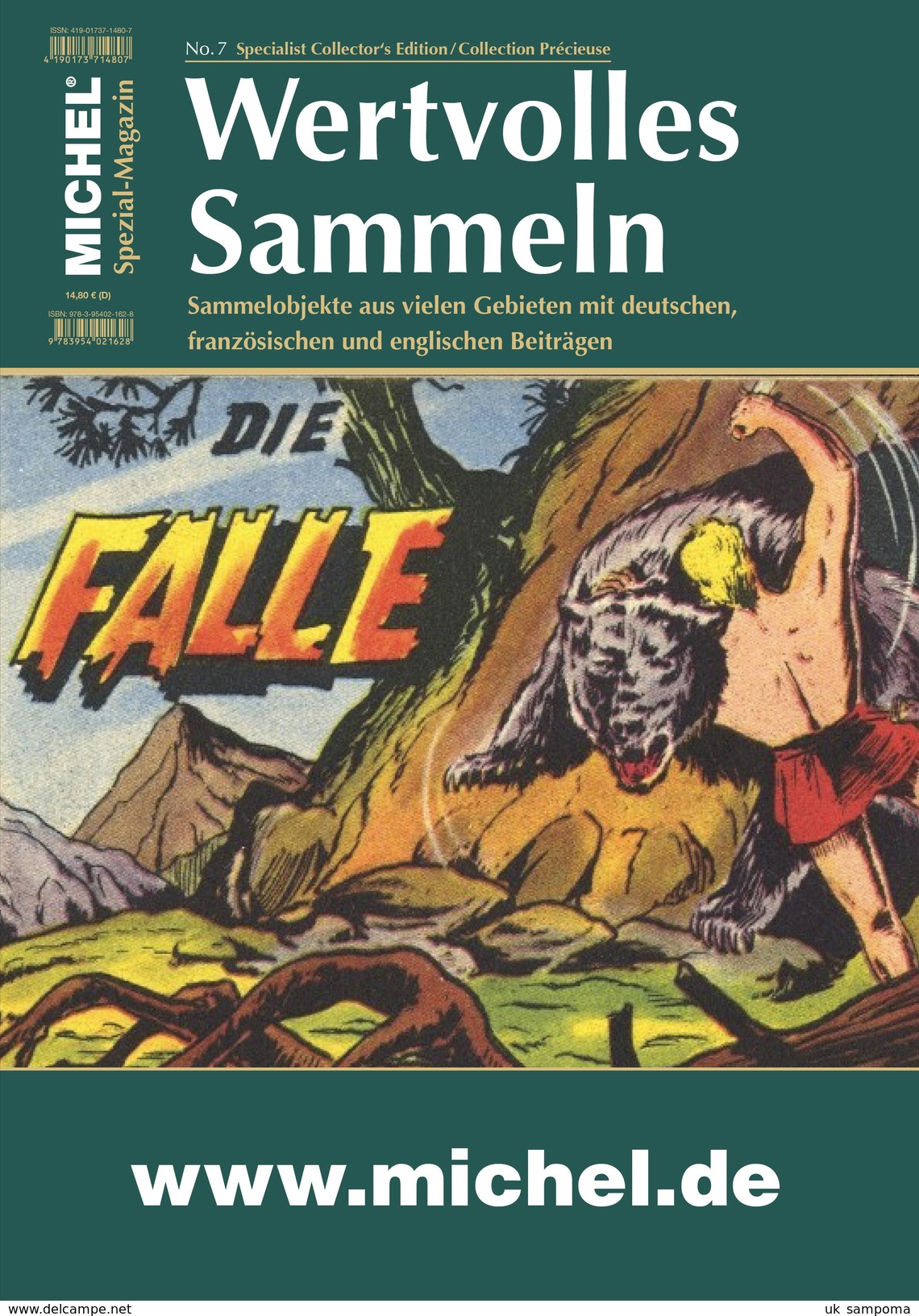 Michel Spezial Magazin Wertvolles Sammeln 7 - Alemán (desde 1941)