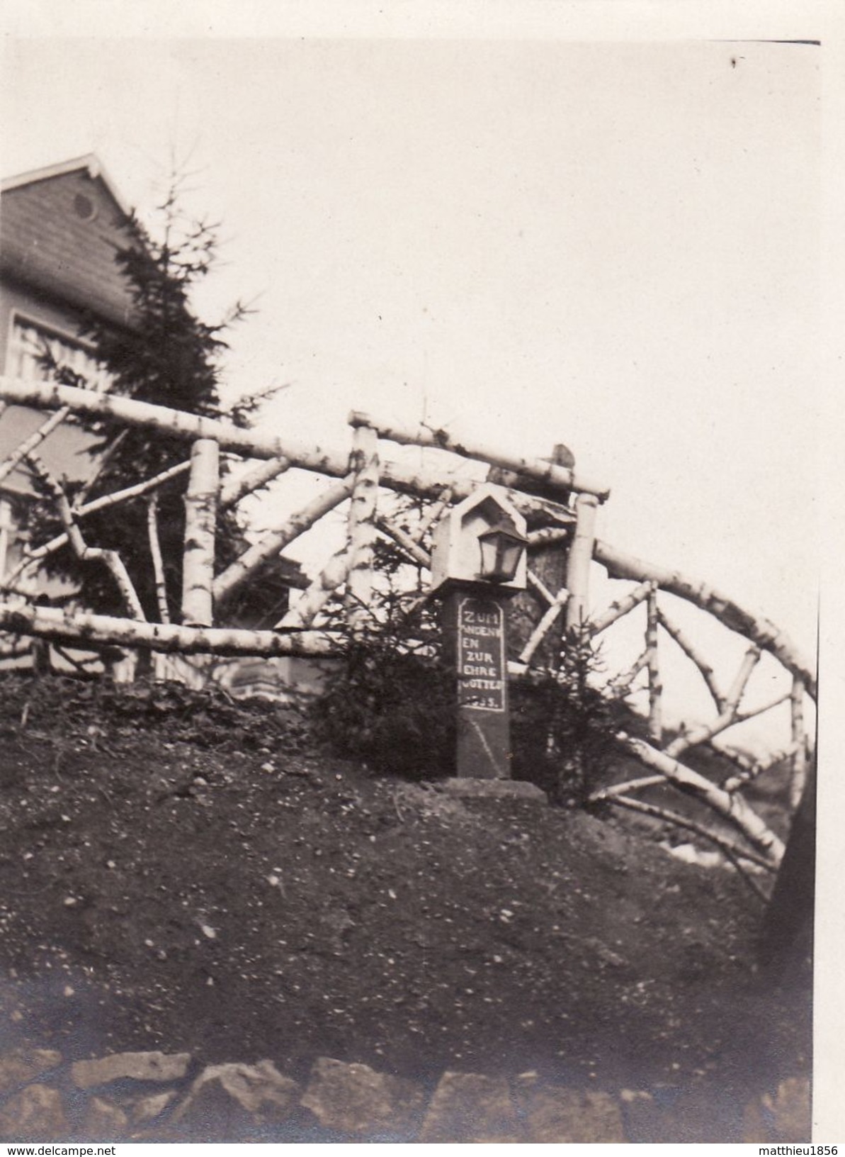 Foto 1920 In Der Nähe Von MAYEN - Strassenschrein (A184, Ww1, Wk 1) - Mayen