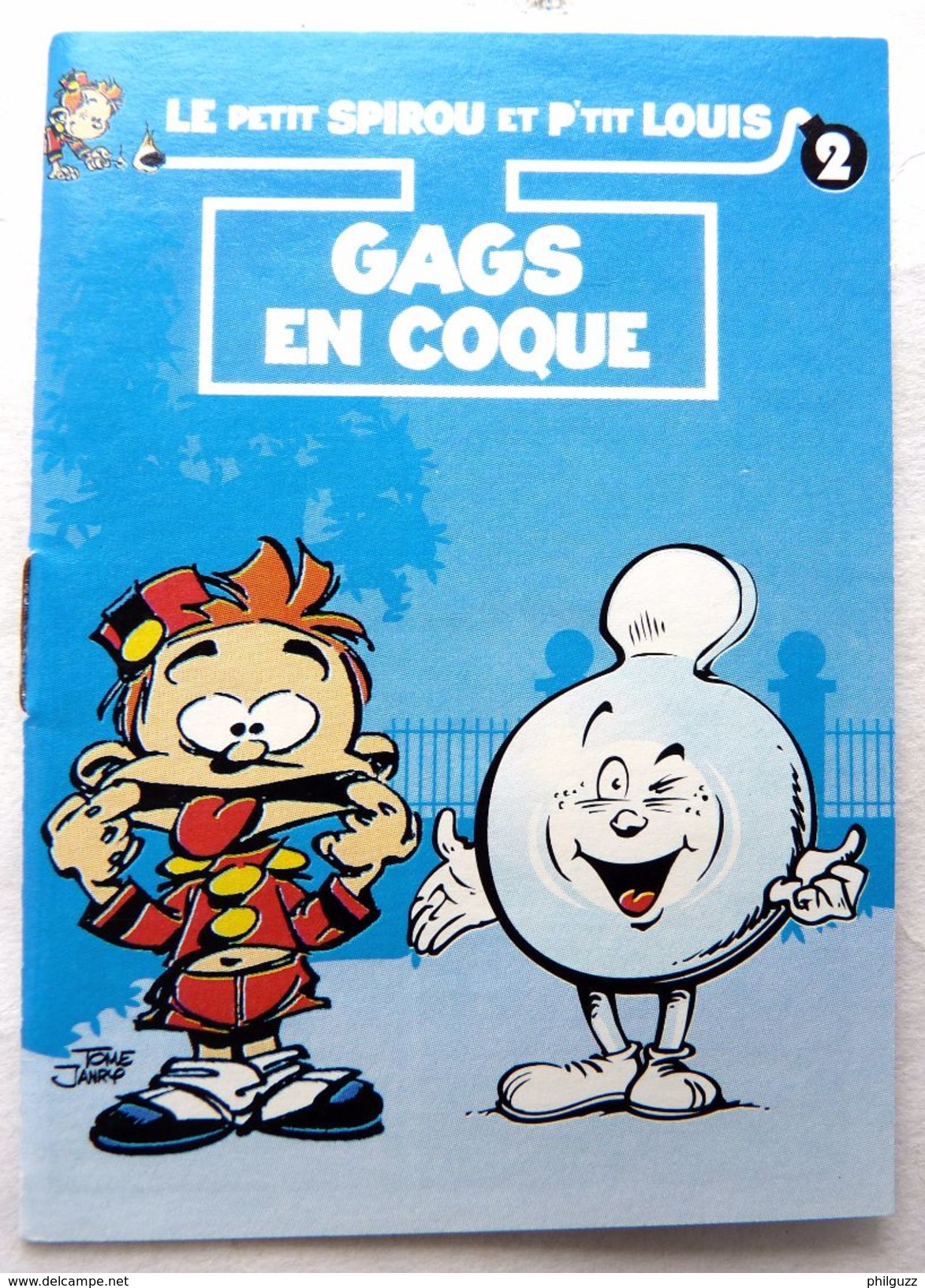 ALBUM BANDES DESSINEES PUBLICITAIRE P'TIT LOUIS LE PËTIT SPIROU T2 TOME ET JANRY 1996 (2) - Petit Spirou, Le