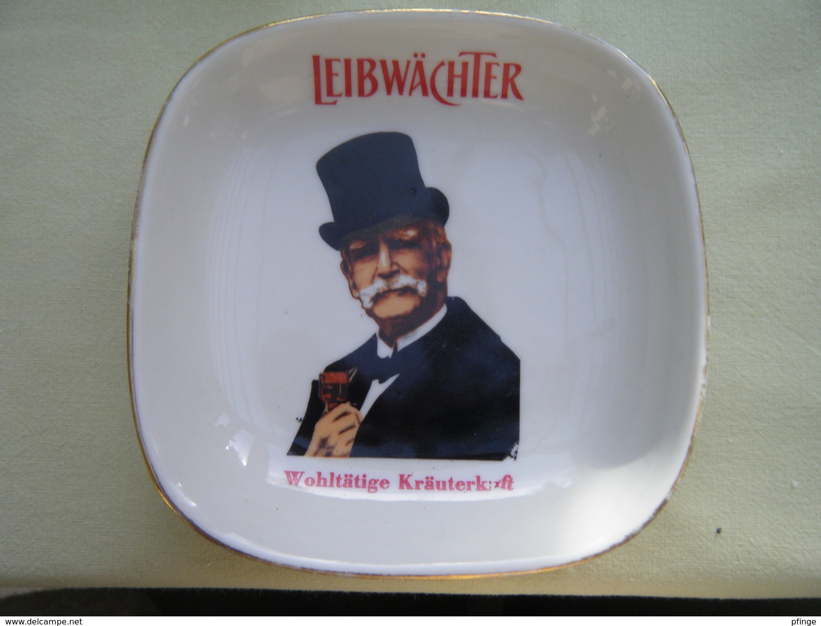 Cendrier Leibwächter - Porcelain