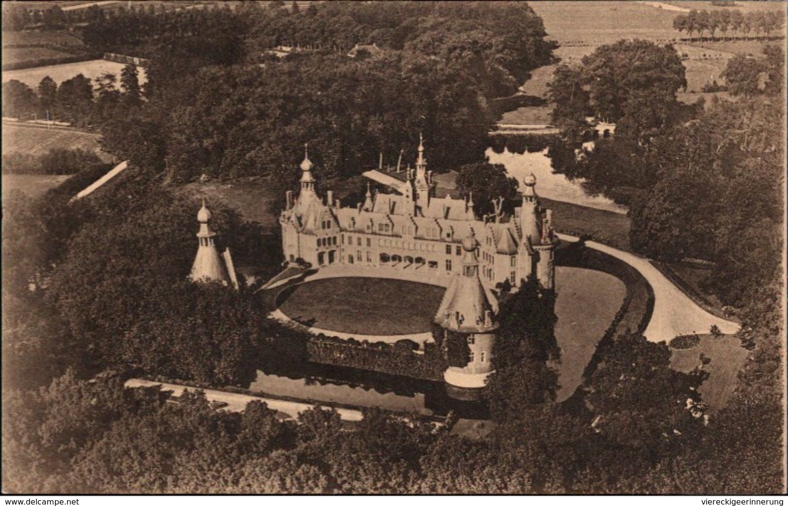 ! 1938 Belgium, Belgien, Belgique, Adel, Royalty, Deinze, Chateau D Oydonck, Schloß, Wasserschloss, Castle - Deinze