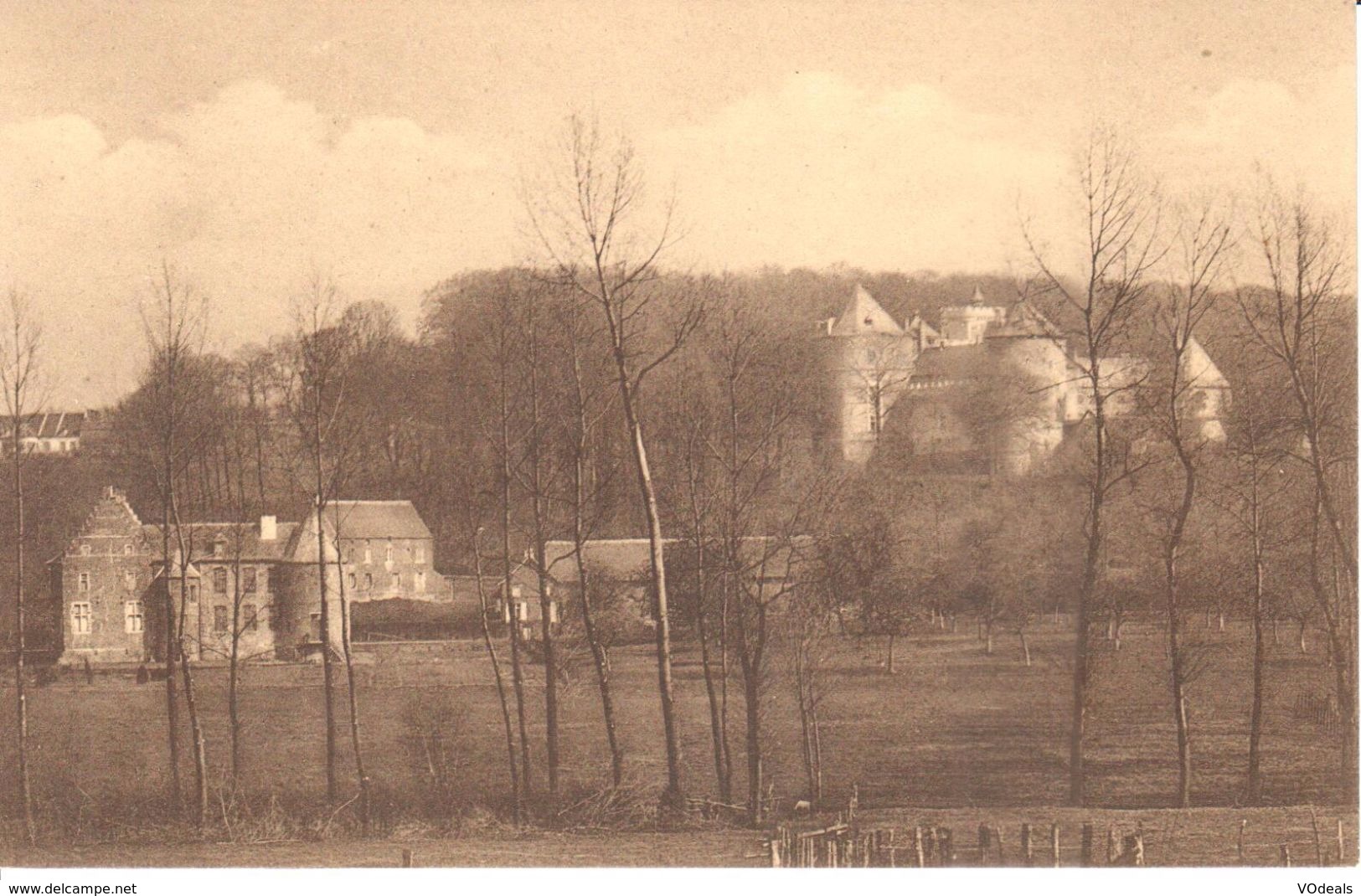 Château De Gaesbeek-lez-Bruxelles - Vue D'ensemble Prise De La Route De Lennick-St-Quentin - Lennik