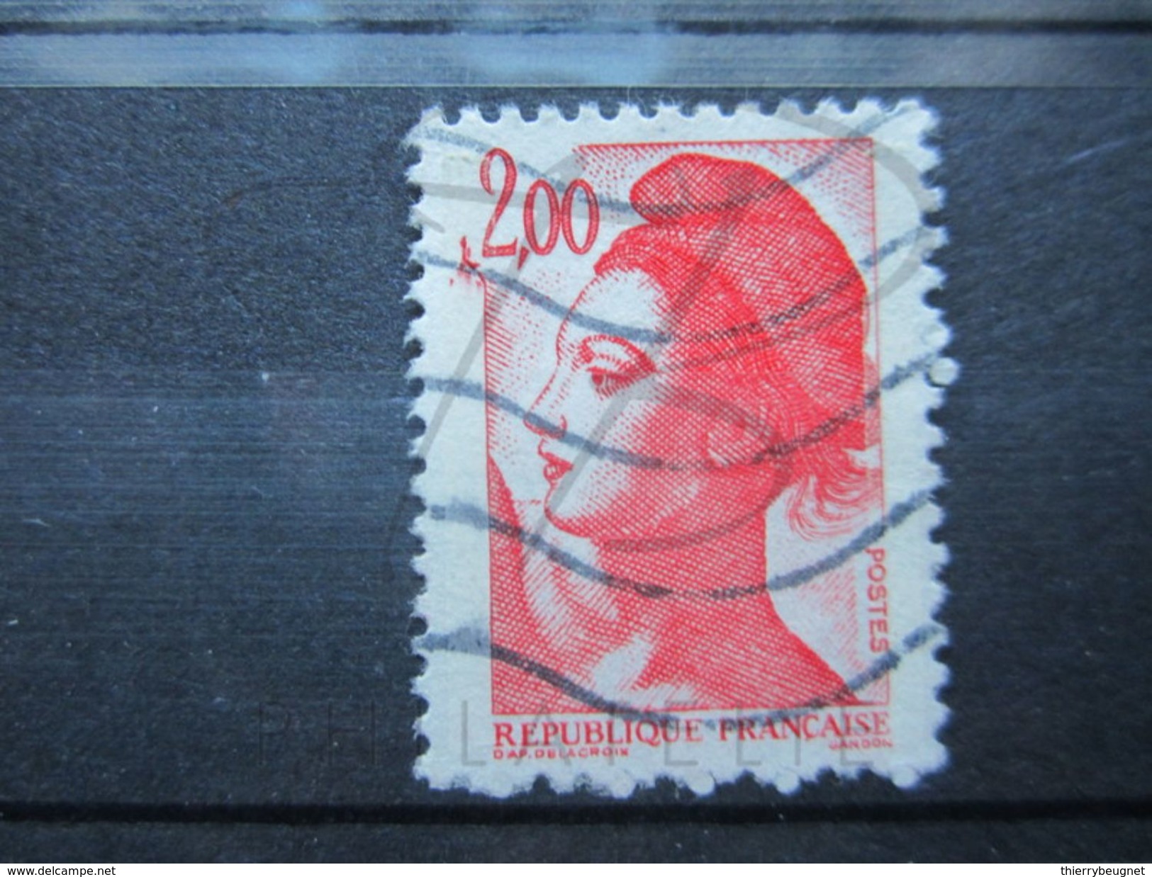 VEND BEAU TIMBRE DE FRANCE N° 2274 , POINT DEVANT LE " 2 " !!! (b) - Used Stamps