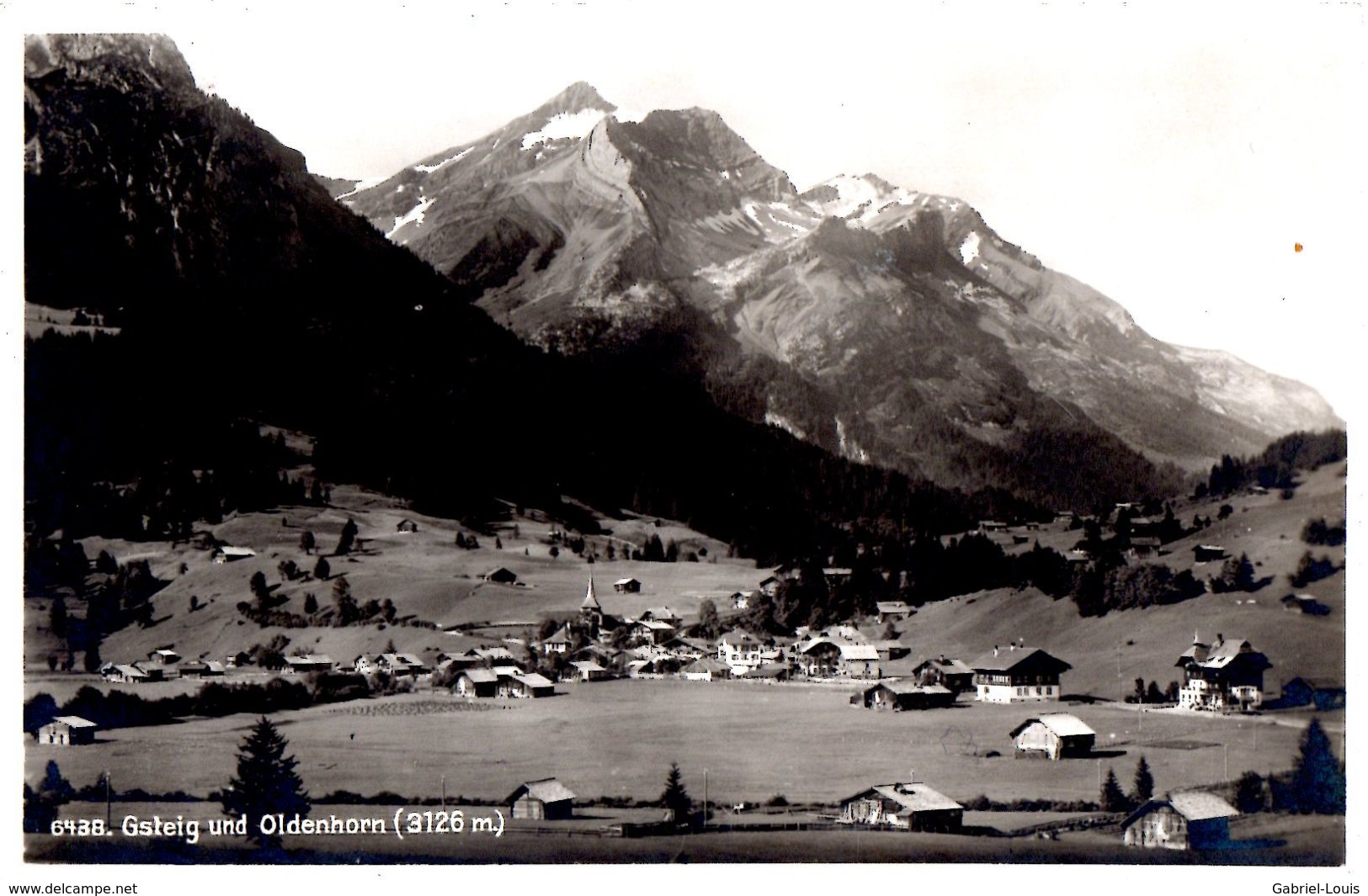 Gsteig Und Oldenhorn - Gsteig Bei Gstaad