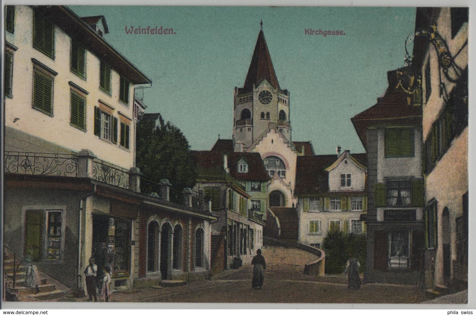 Weinfelden - Kirchgasse - Animee - Photo: J. U. P. Brenner - Weinfelden