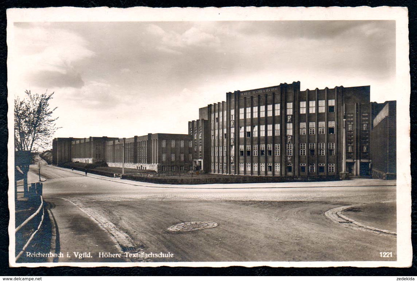 A9818 - Reichenbach - Höhere Textilfachschule Schule - Erhard Neubert Chemnitz - Reichenbach I. Vogtl.