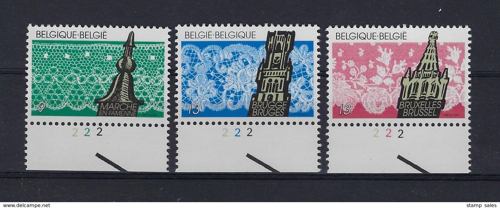 N°2315/2317 (pltn°2) MNH ** POSTFRIS ZONDER SCHARNIER SUPERBE - 1981-1990