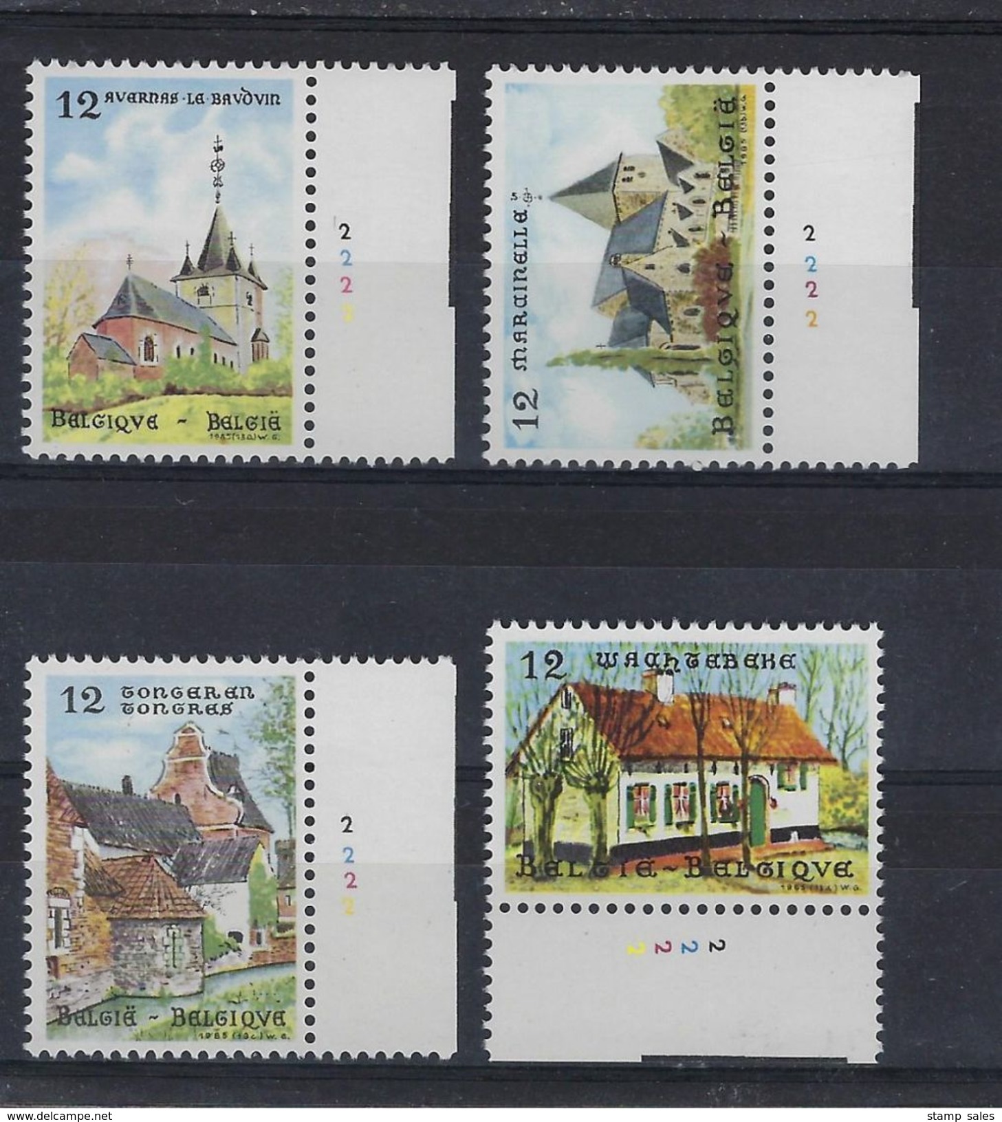 N°2179/2182 (pltn°2) MNH ** POSTFRIS ZONDER SCHARNIER SUPERBE - 1981-1990