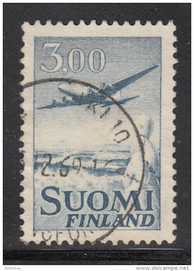 Finland 1963 Used Scott #C9a 3m Douglas DC-6 - Used Stamps