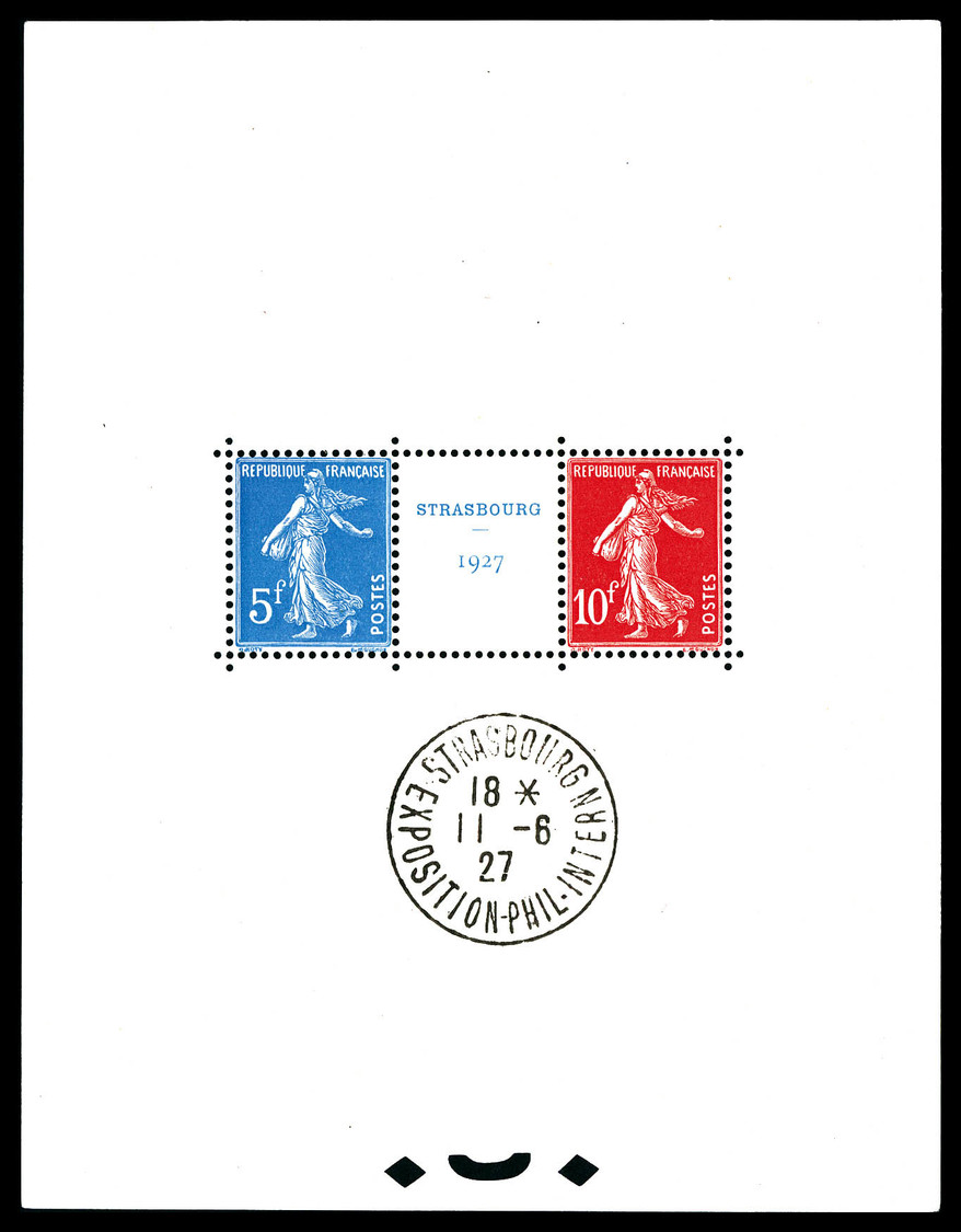 * N°2a, Exposition De Strasbourg Avec Cachet De L'exposition Hors Timbres (paire **), TB (certificat)   Qualité: *   Cot - Ungebraucht