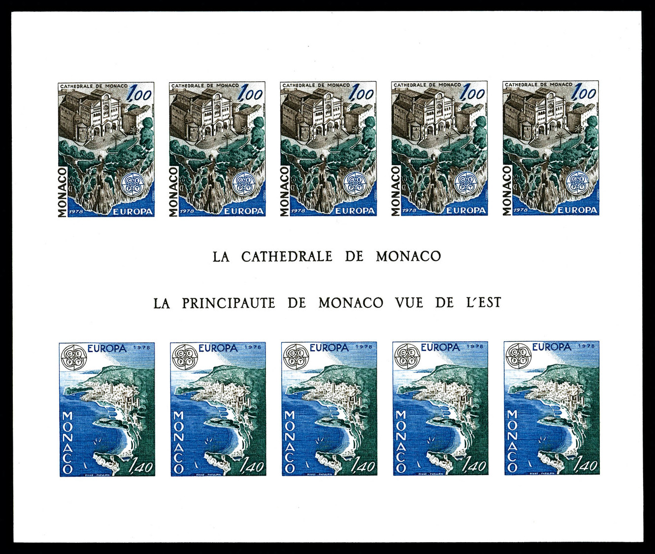 ** Blocs Et Feuillets N°14a, Europa 1978 Non Dentelé. TB   Qualité: **   Cote: 540 Euros - Blocchi