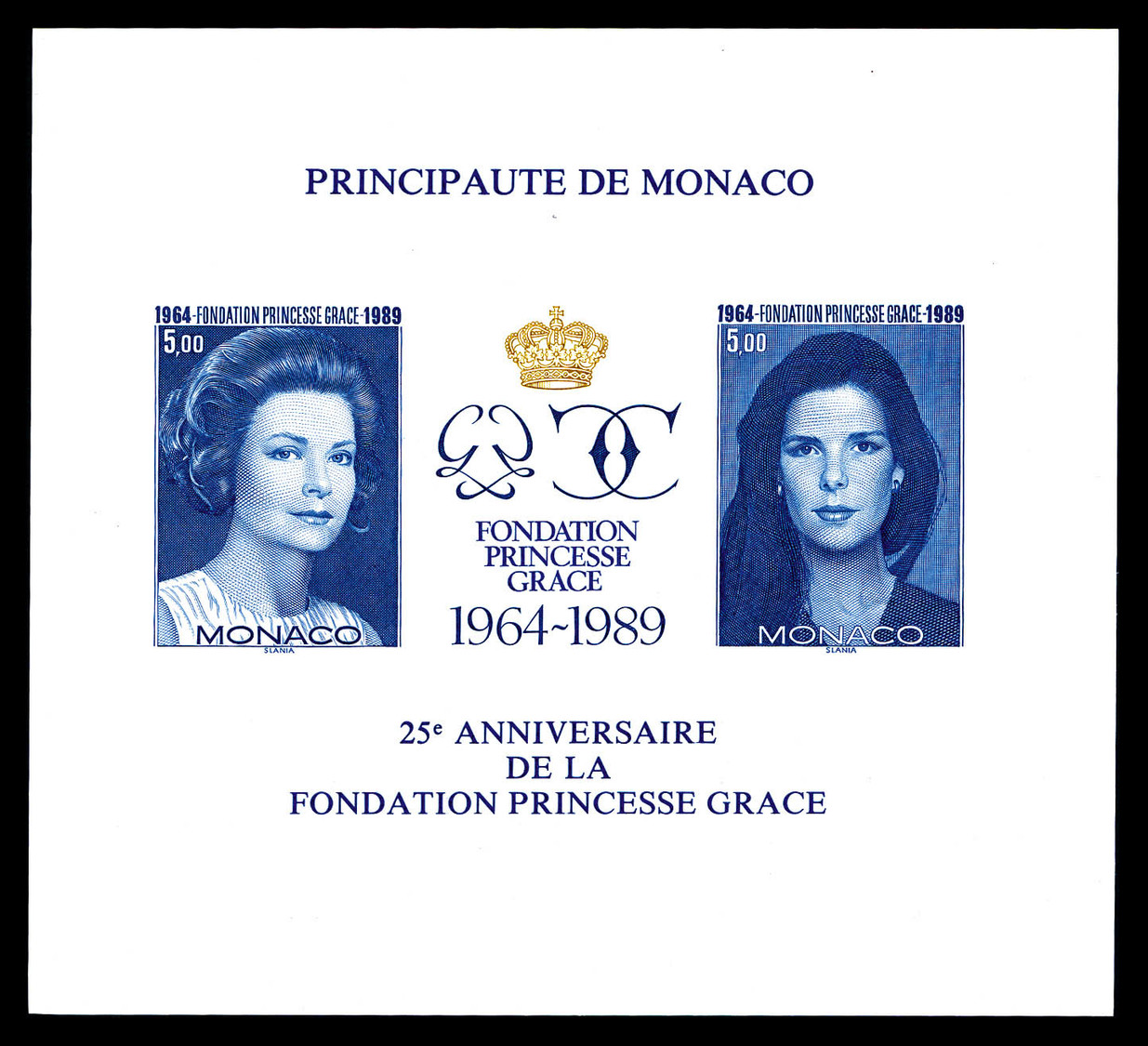 ** Blocs Et Feuillets N°48a, Fondation Princesse Grace Non Dentelé, TTB   Qualité: **   Cote: 465 Euros - Blocchi