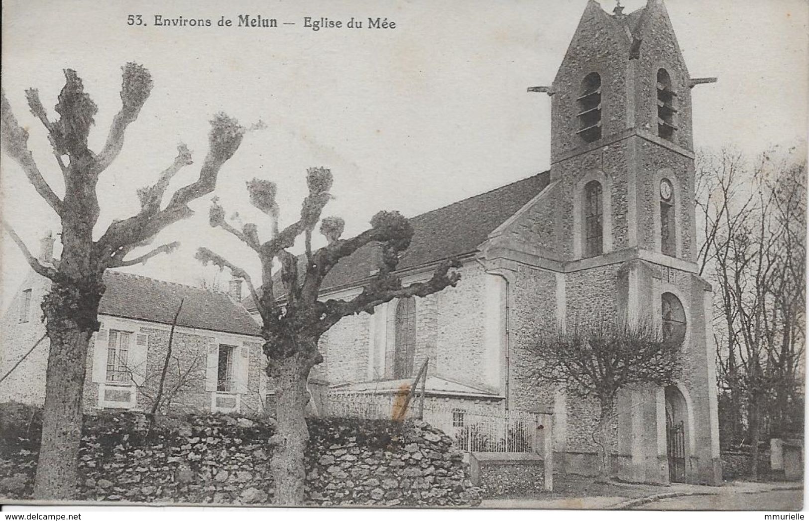 SEINE Et MARNE-Env De MELUN Eglise Du MEE-MO - Le Mee Sur Seine