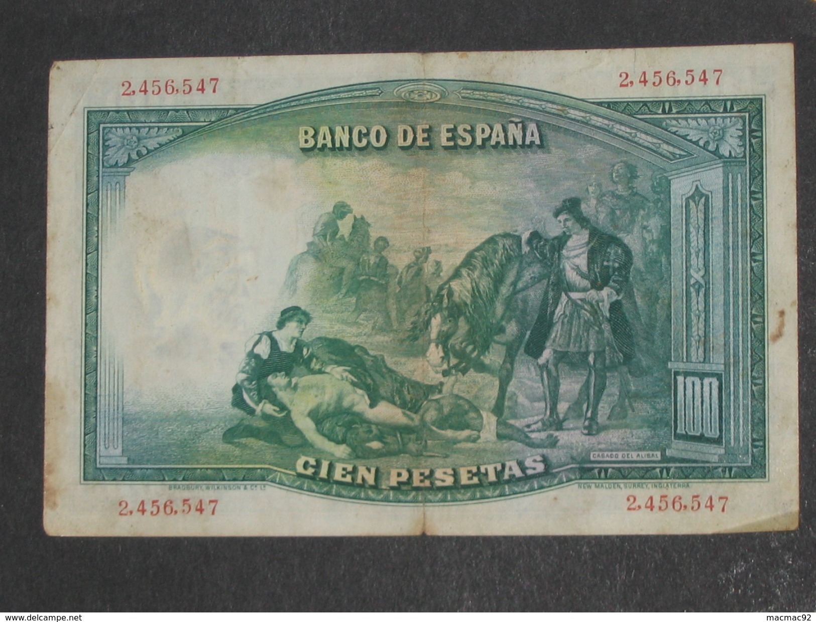 ESPAGNE  100 Pesetas - Cien Pestas  25-04-1931-El Banco De Espana  **** EN ACHAT IMMEDIAT **** - 100 Pesetas