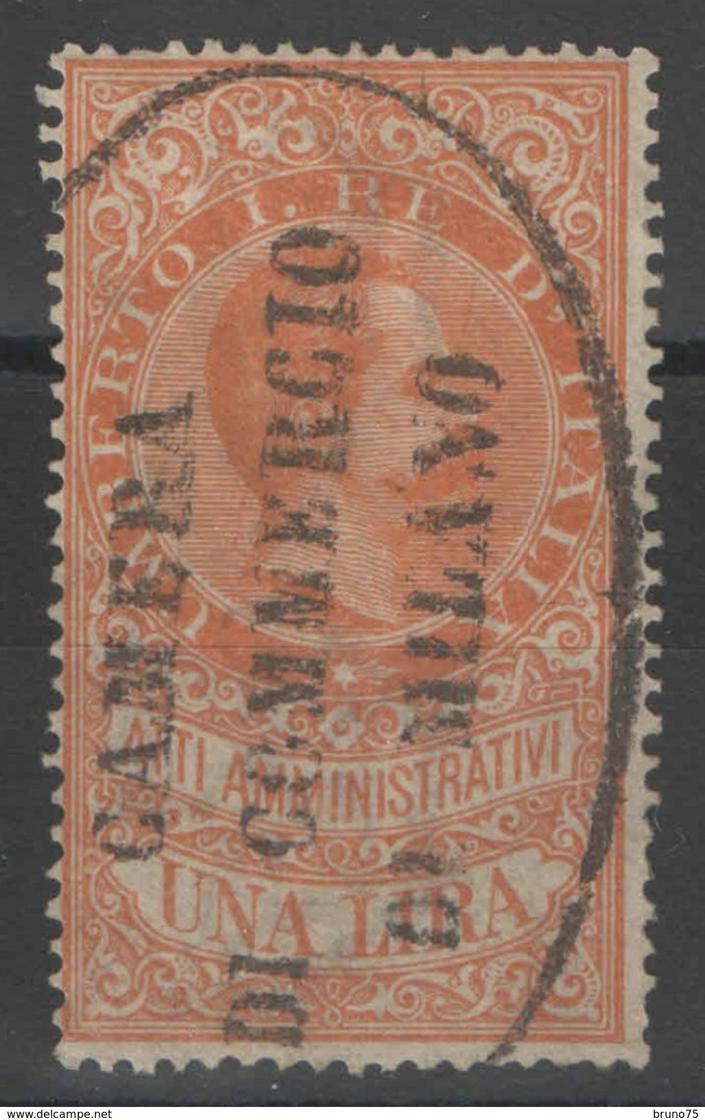 Fiscal - Atti Amministrativi - 1 Lira - Steuermarken