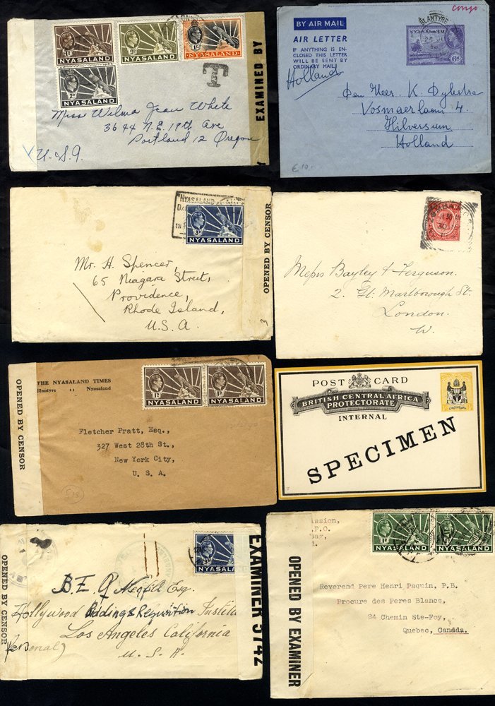 1895-1950's Interesting Accumulation Of Covers, Cards, Newspaper Wrappers & Postal Stationery, Predominantly KGVI But In - Sonstige & Ohne Zuordnung