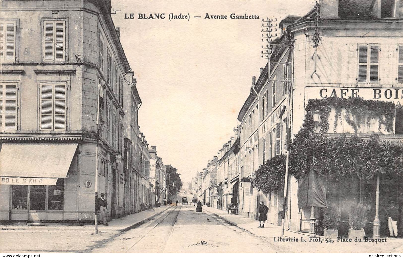 Le Blanc     36      Avenue Gambetta        (voir Scan) - Le Blanc