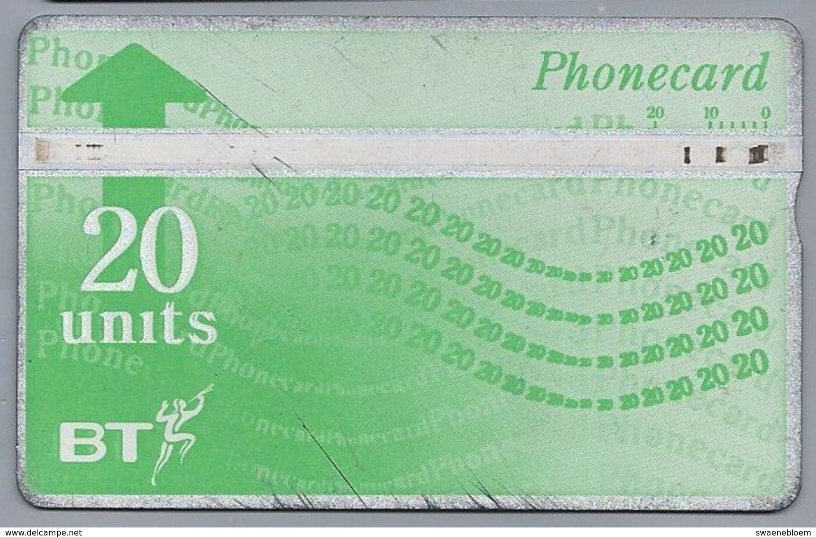 GB.- PhoneCard BT.  20 Units. 2 Scans - Andere & Zonder Classificatie