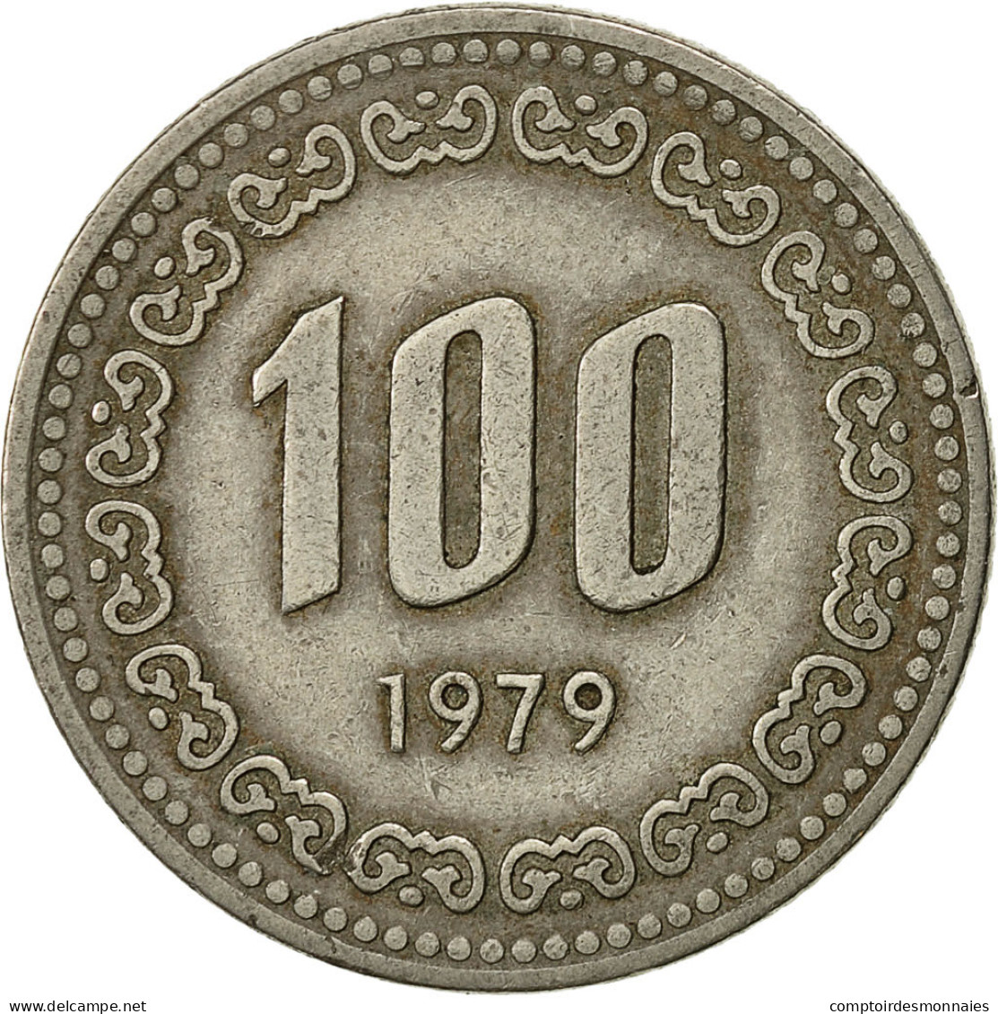 Monnaie, KOREA-SOUTH, 100 Won, 1979, TTB, Copper-nickel, KM:9 - Korea (Süd-)