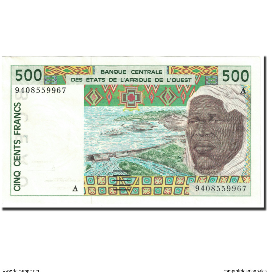 Billet, West African States, 500 Francs, 1994, Undated (1994), KM:110Ad, NEUF - Westafrikanischer Staaten