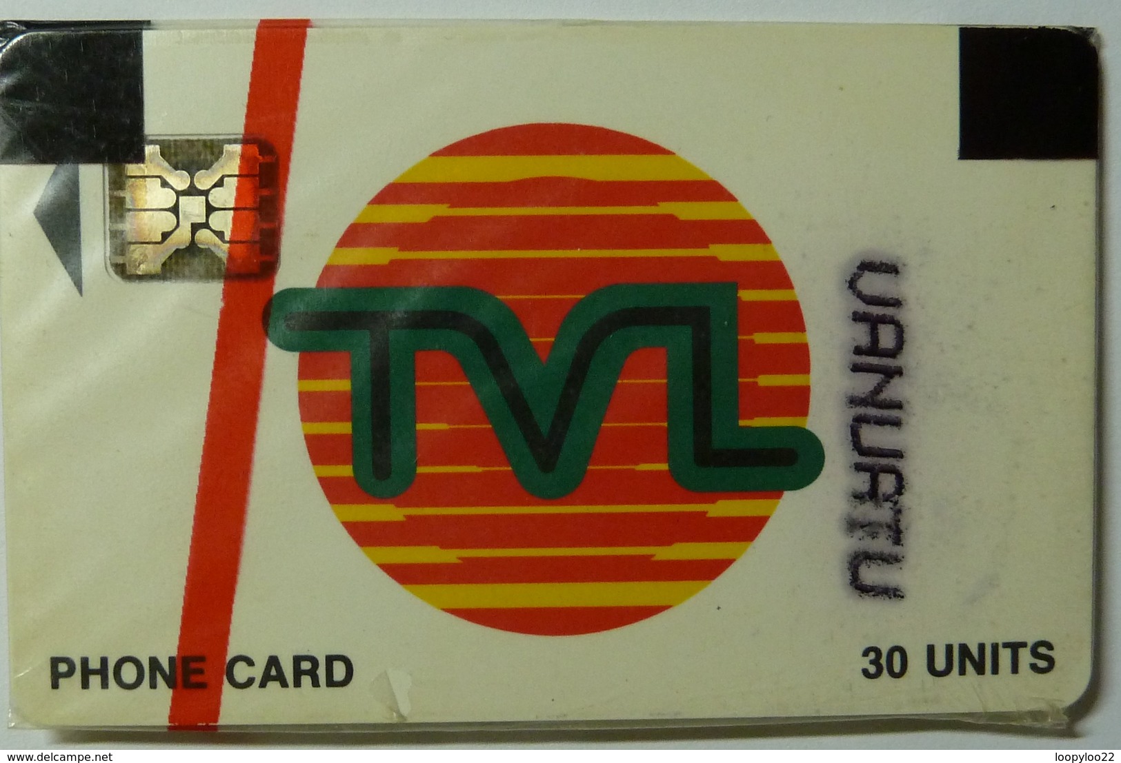 VANUATU - Chip - 1st Issue - 30 Units - TVL Logo - 40727 - Mint Blister - R - Vanuatu