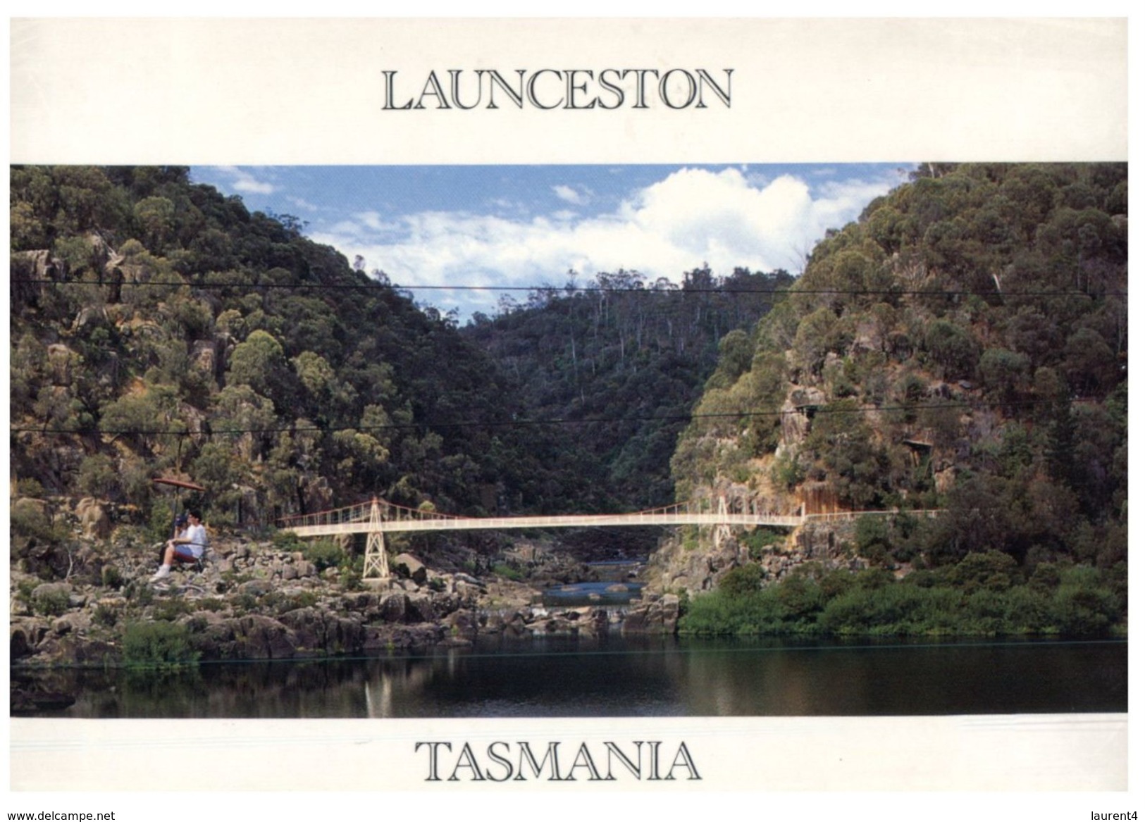 (PH 306) Australia - (with Stamp At Back Of Card) - TAS - Launceston - Lauceston