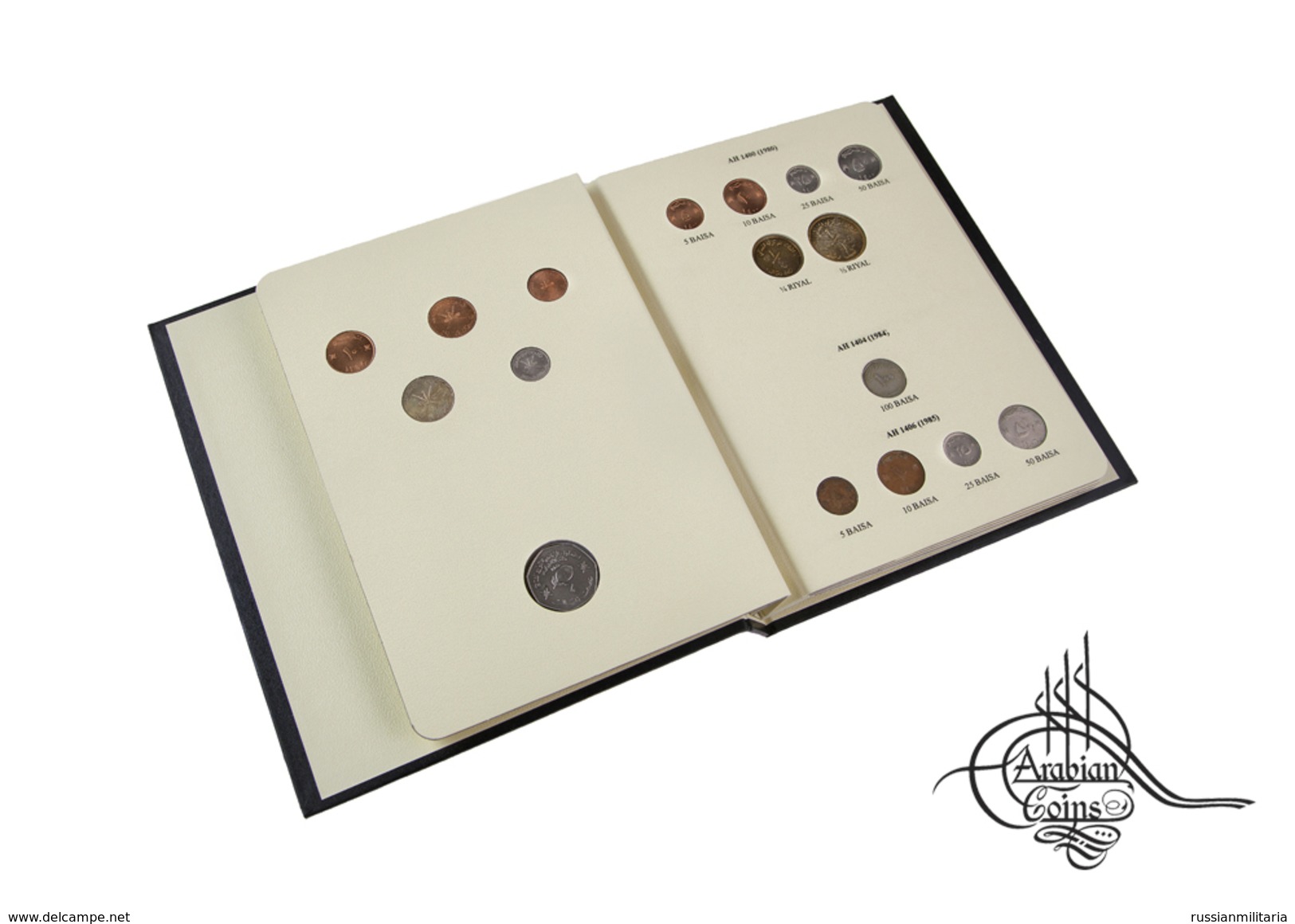 Coin Album For Oman Sultanate Coins 1975-2011 (coins Not Included) - Oman