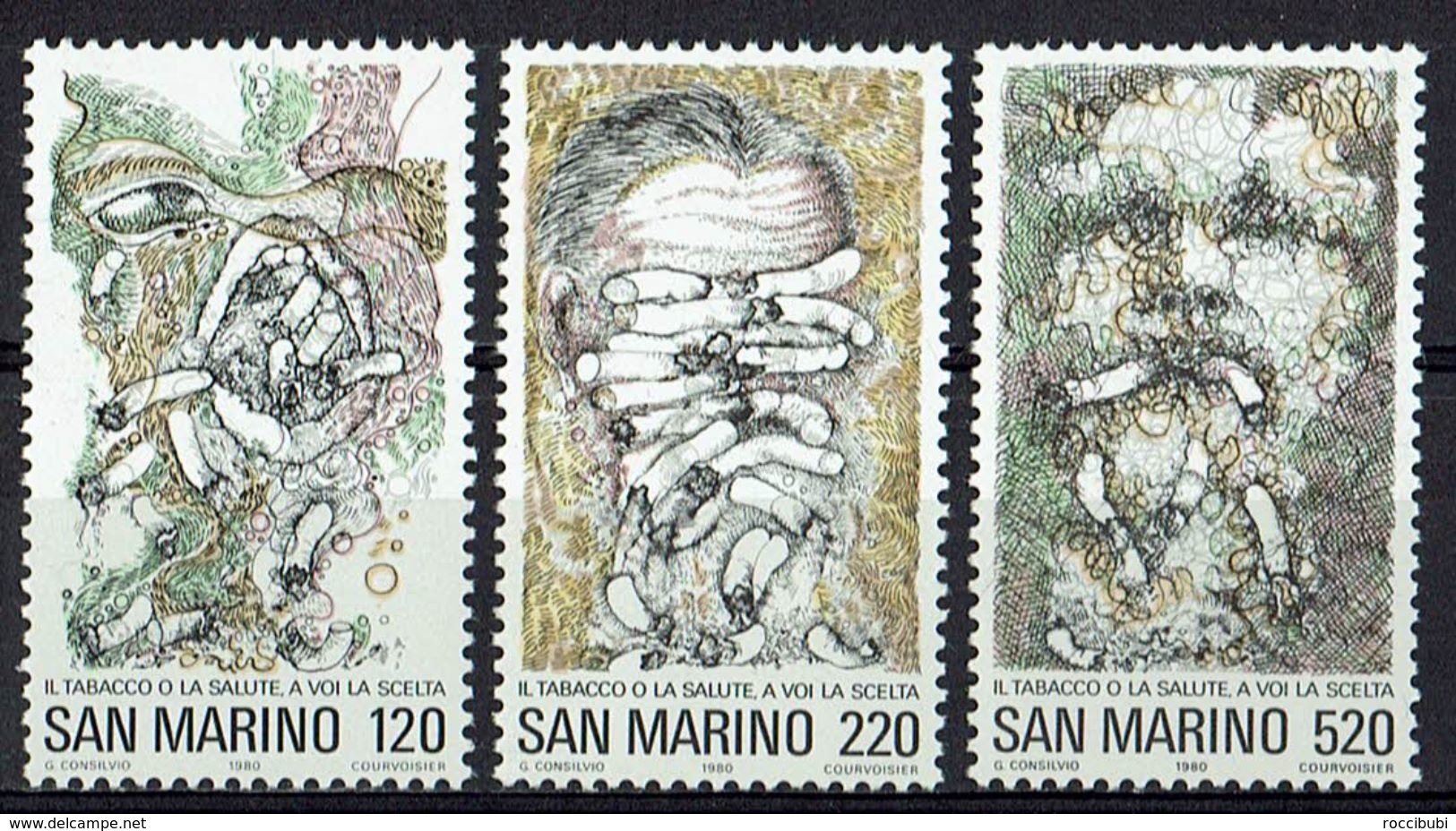 San Marino 1980 // Michel 1206/1208 ** (M13.540) - Droga