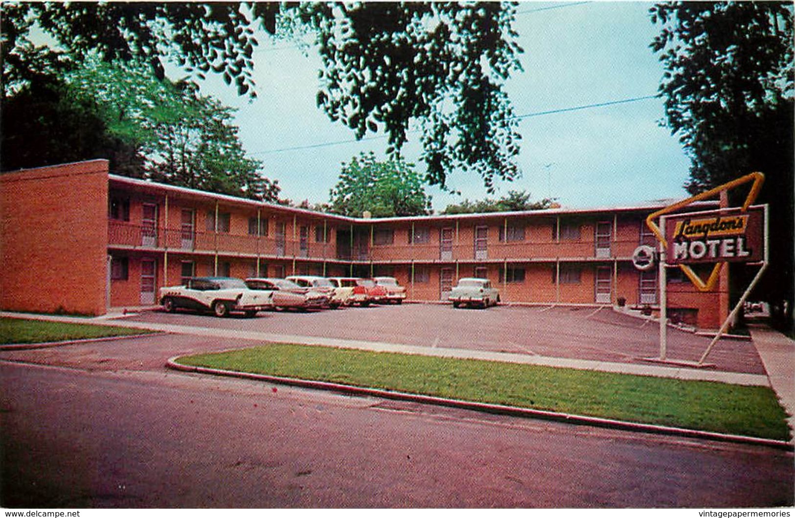 275881-Minnesota, Rochester, Langdon's Uptown Motel, Gene's Photo Dexter Press No 25375-B - Rochester