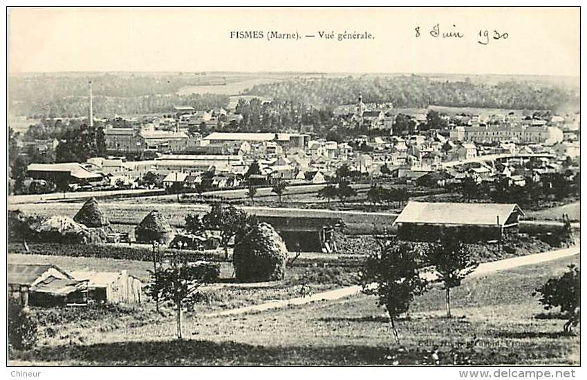 FISMES VUE GENERALE - Fismes