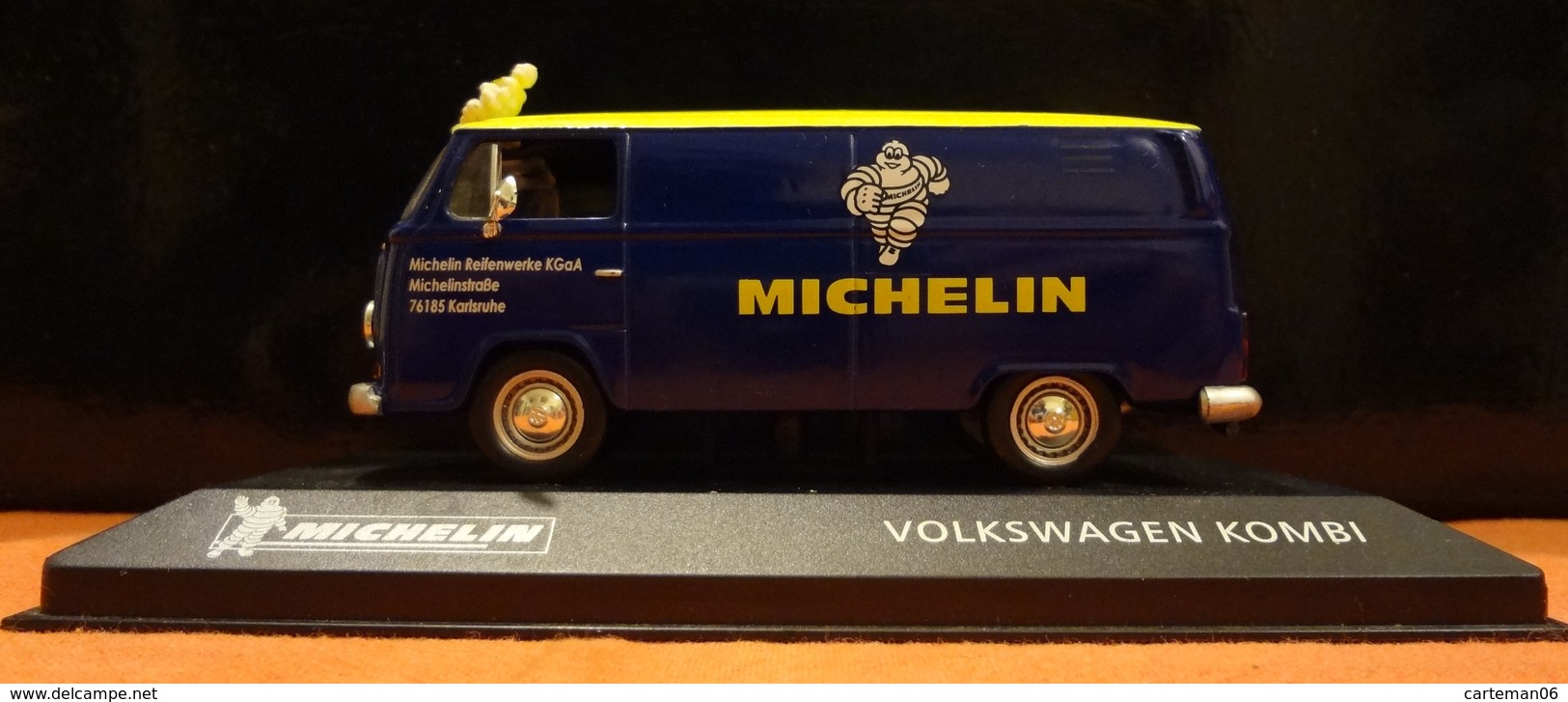 Volkswagen Kombi - Michelin Karlsruhe (Bibendum) - 1/43 - Utilitari