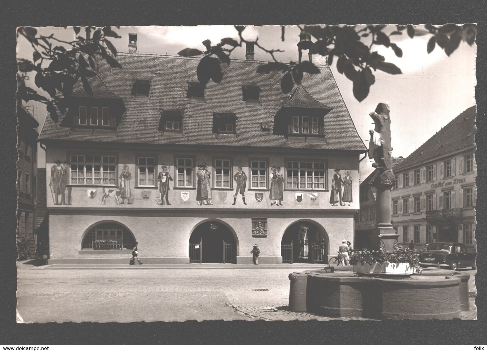 Haslach Im Kinzigtal / Schwarzwald - Rathaus - Fotokarte - 1957 - Haslach