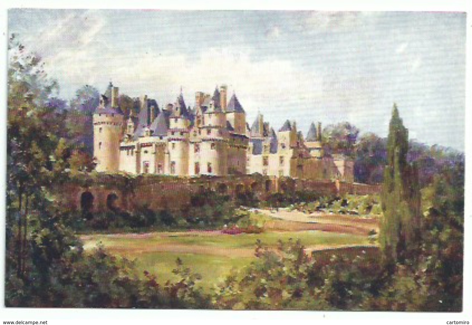 Illustrateur - Bourgeois -Ussé Château - Bourgeois