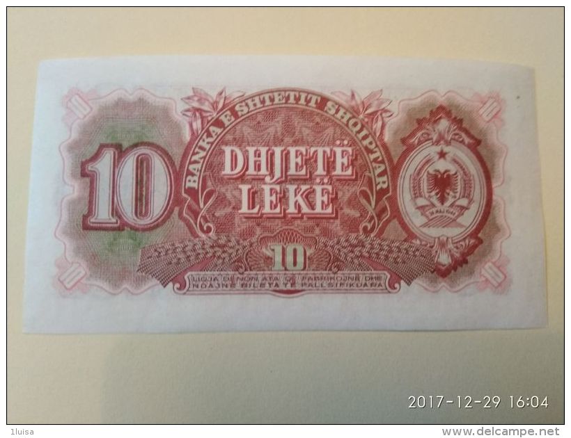 10 Lek 1957 - Albanie