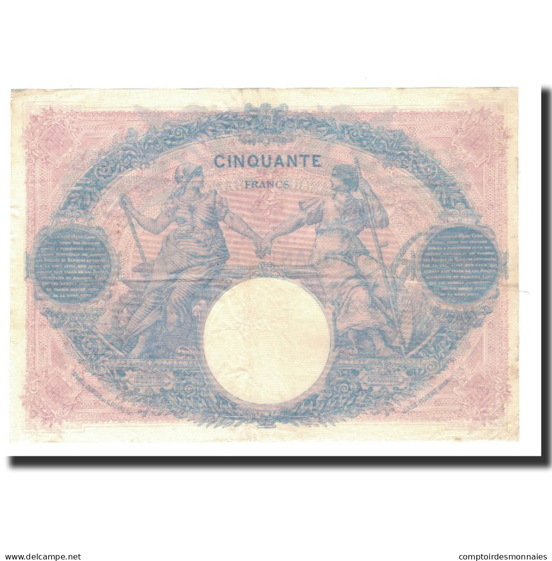 Billet, France, 50 Francs, 1915-11-02, TTB, Fayette:14.28, KM:64e - 50 F 1889-1927 ''Bleu Et Rose''