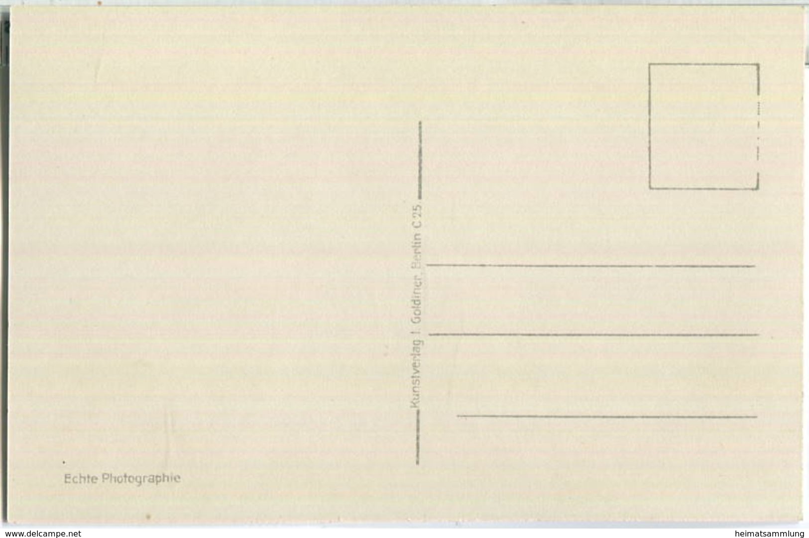 Strausberg - Fähre - Foto-Ansichtskarte 30er Jahre - Verlag J. Goldiner Berlin - Strausberg