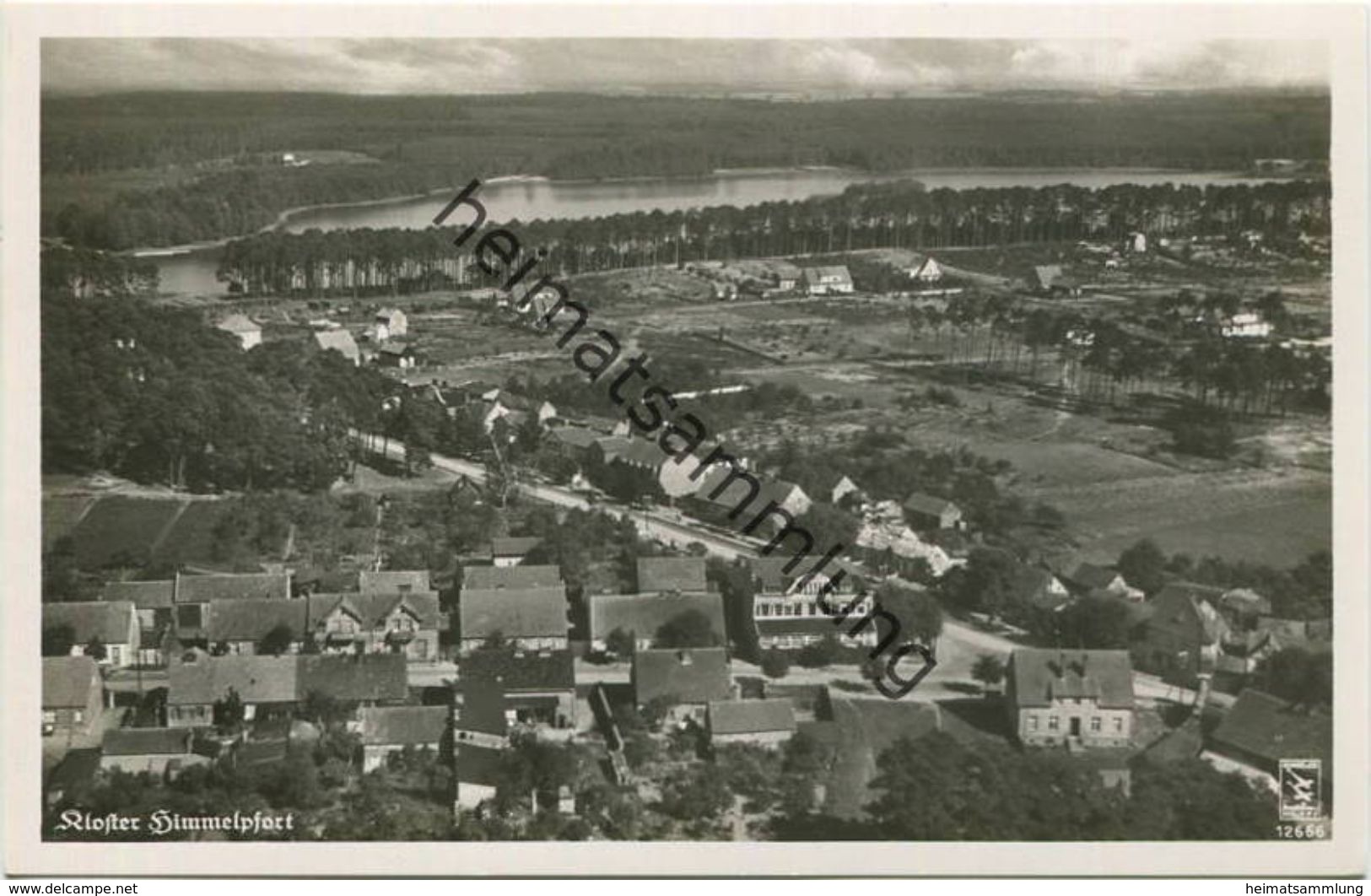 Himmelpfort - Flieger-Foto Aus 100m Höhe - Foto-AK 30er Jahre - Verlag Klinke & Co. Berlin - Fuerstenberg