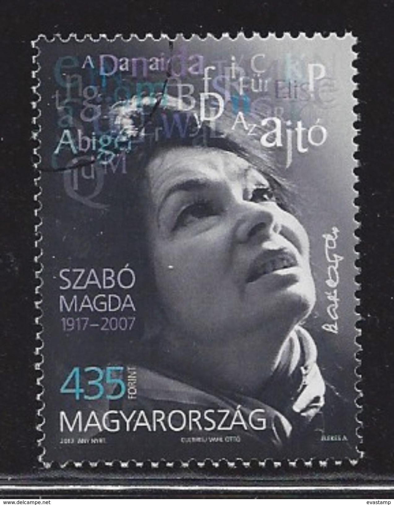 HUNGARY - 2017.  Magda Szabó,writer / Centenary Of Her Birth SPECIMEN!!! - Proofs & Reprints