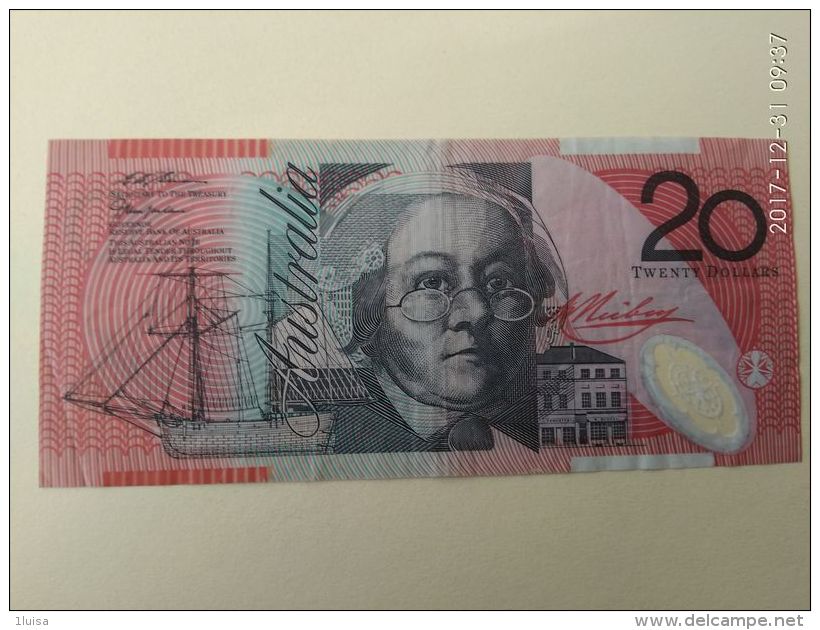 20 Dollari - 1974-94 Australia Reserve Bank (papier)