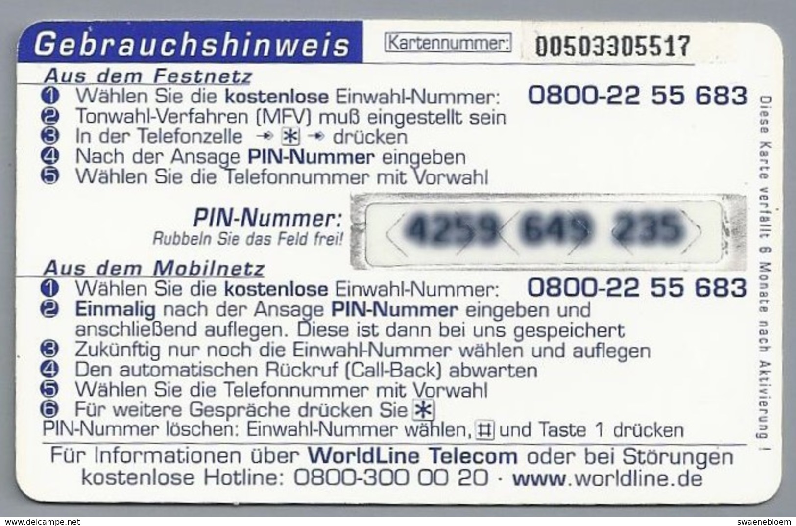 DE.- TELEFONKARTE. DM 25,--. REAL.- Riesig Einkaufen. WoldLine Telecom. Pre-paid Phone Card. Spaarvarken. - GSM, Voorafbetaald & Herlaadbare Kaarten